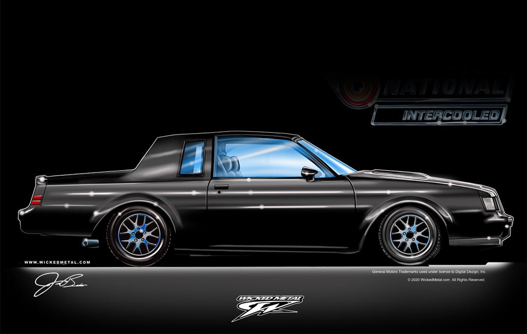 Grand National T-Shirts - All Years 1984 - 1987 - Wicked Metal