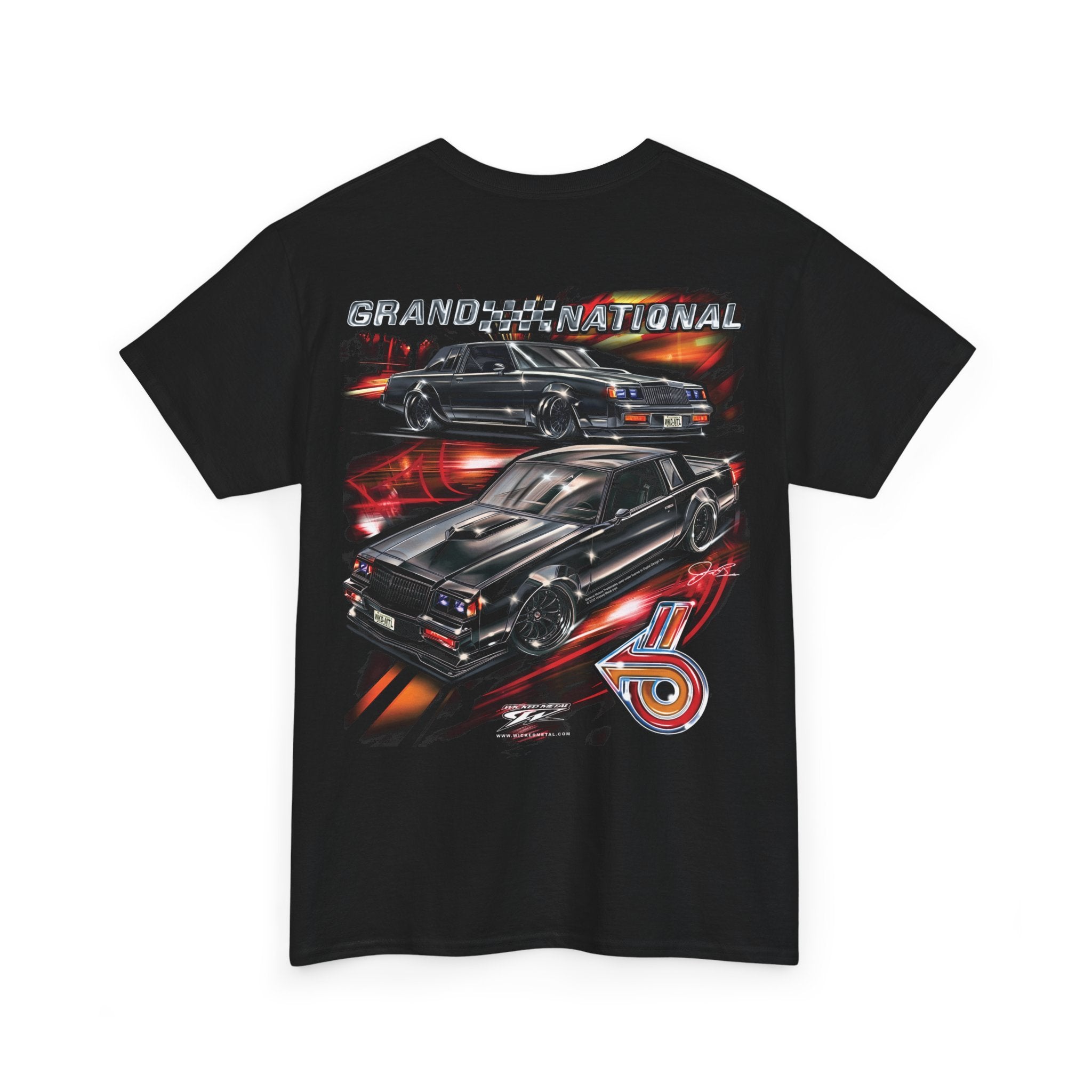 Grand National Nightlife Shirt - Muscle Car T-Shirt - 1987 Grand National