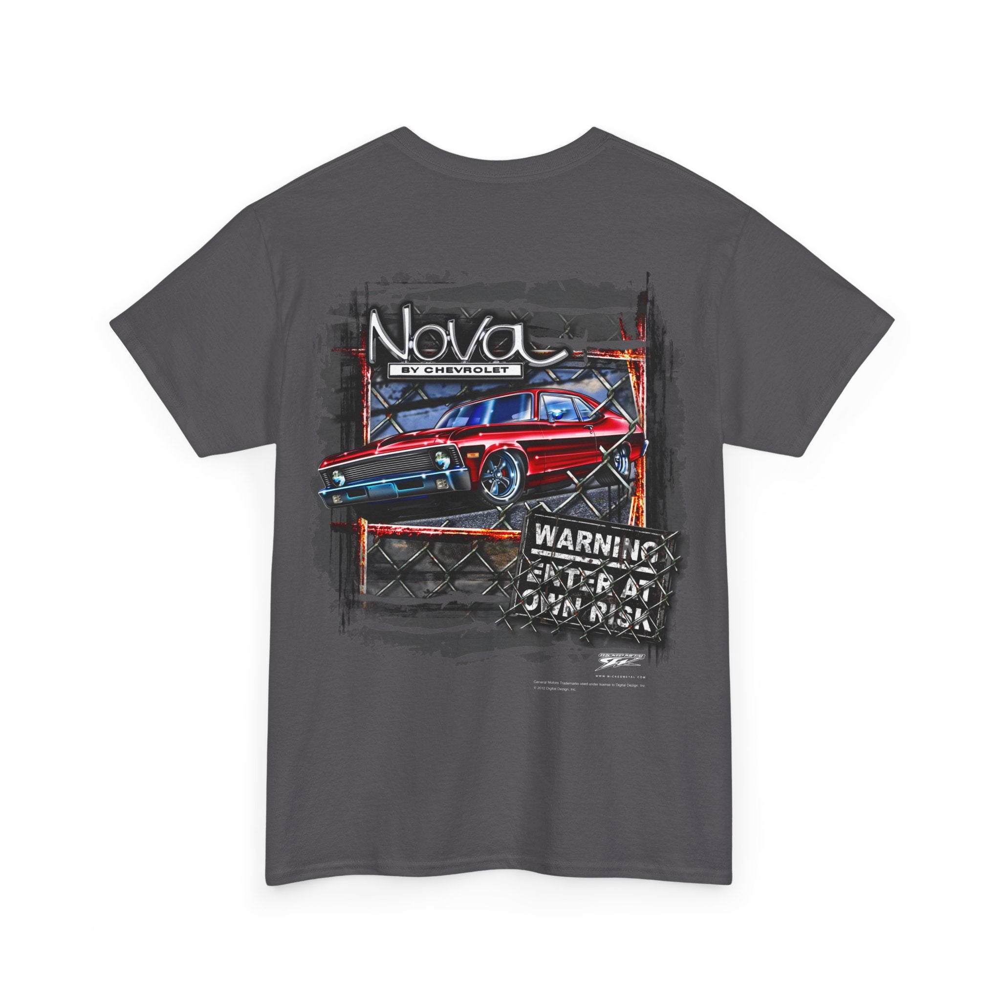 Chevy Nova Warning - Muscle Car Shirt