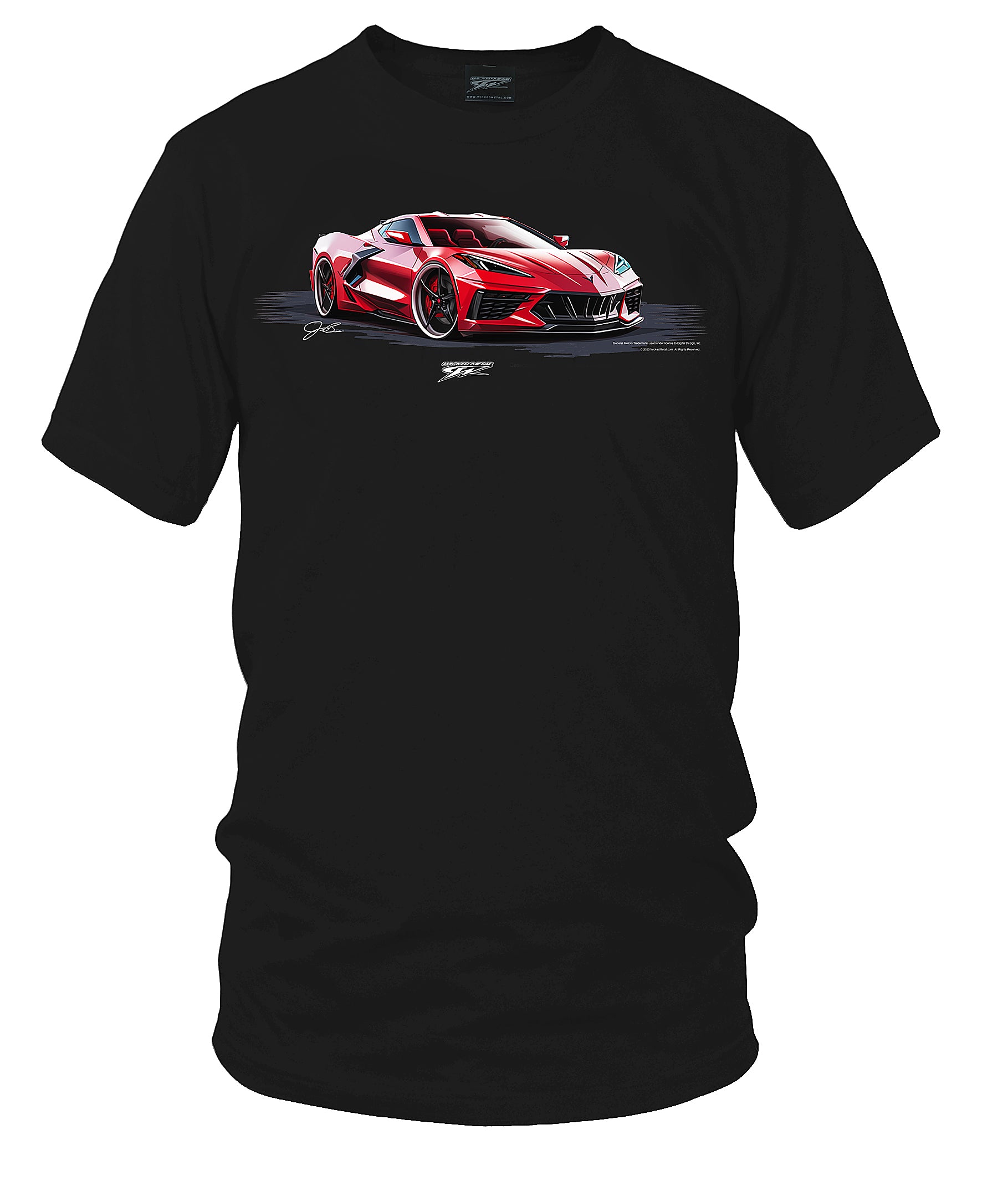 Corvette c8 - Corvette C8 Red shirt