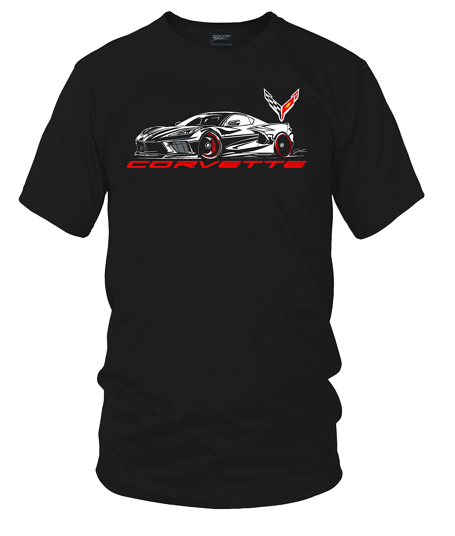 Corvette c8 Stylized - Corvette C8 Stylized shirt