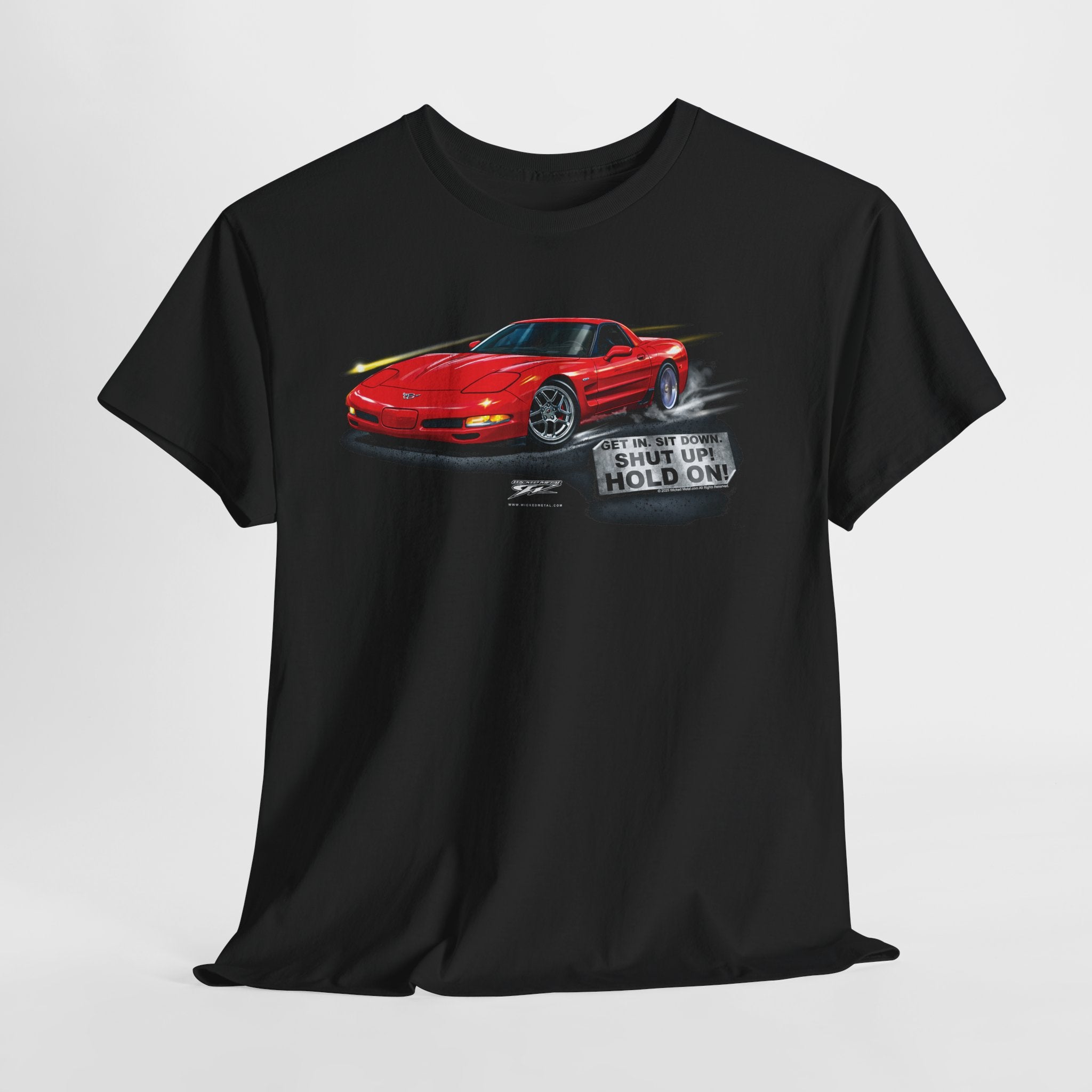 Corvette c5 Get In, Hold On - C5 Corvette t-shirt
