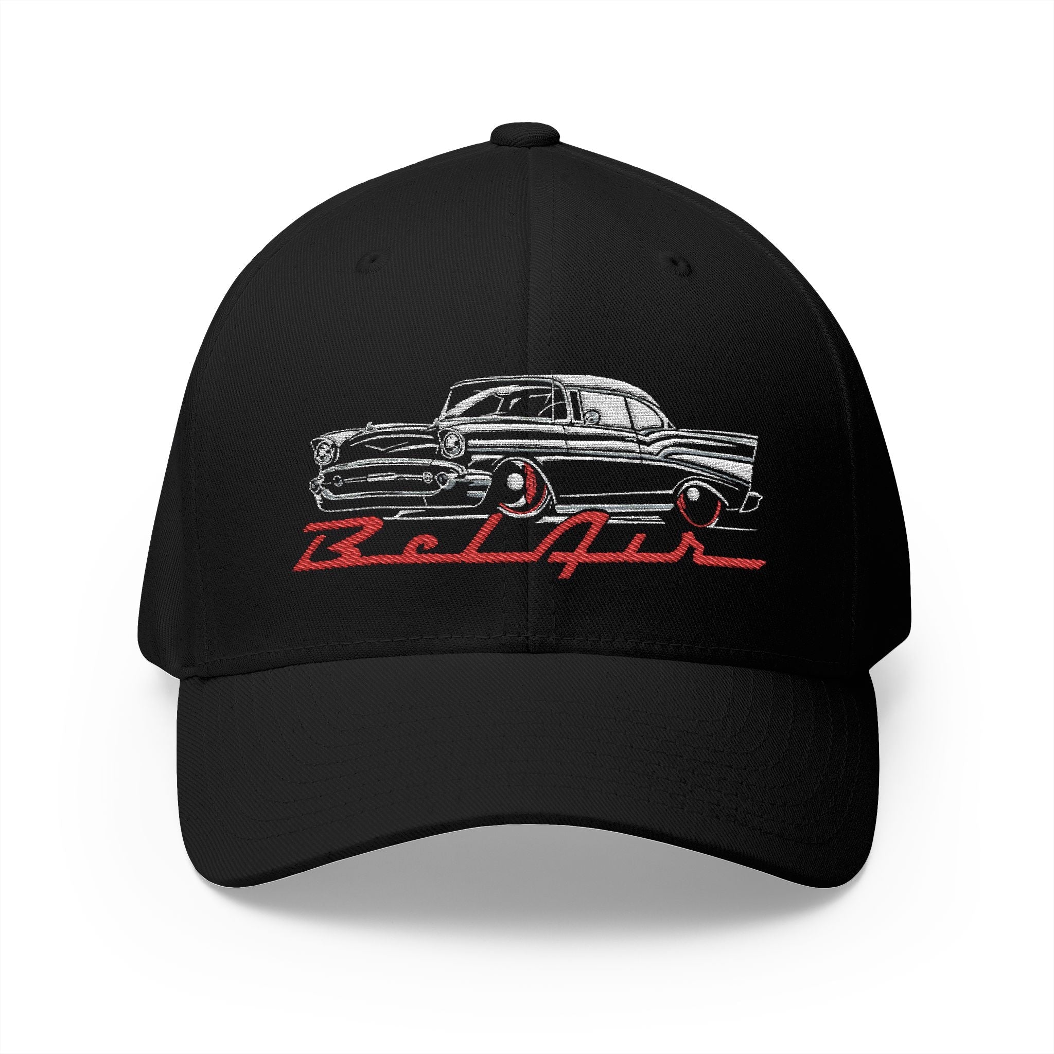 Bel Air Silhouette Closed - Back Structured Cap (Embroidery) - Bel Air hat - Wicked Metal