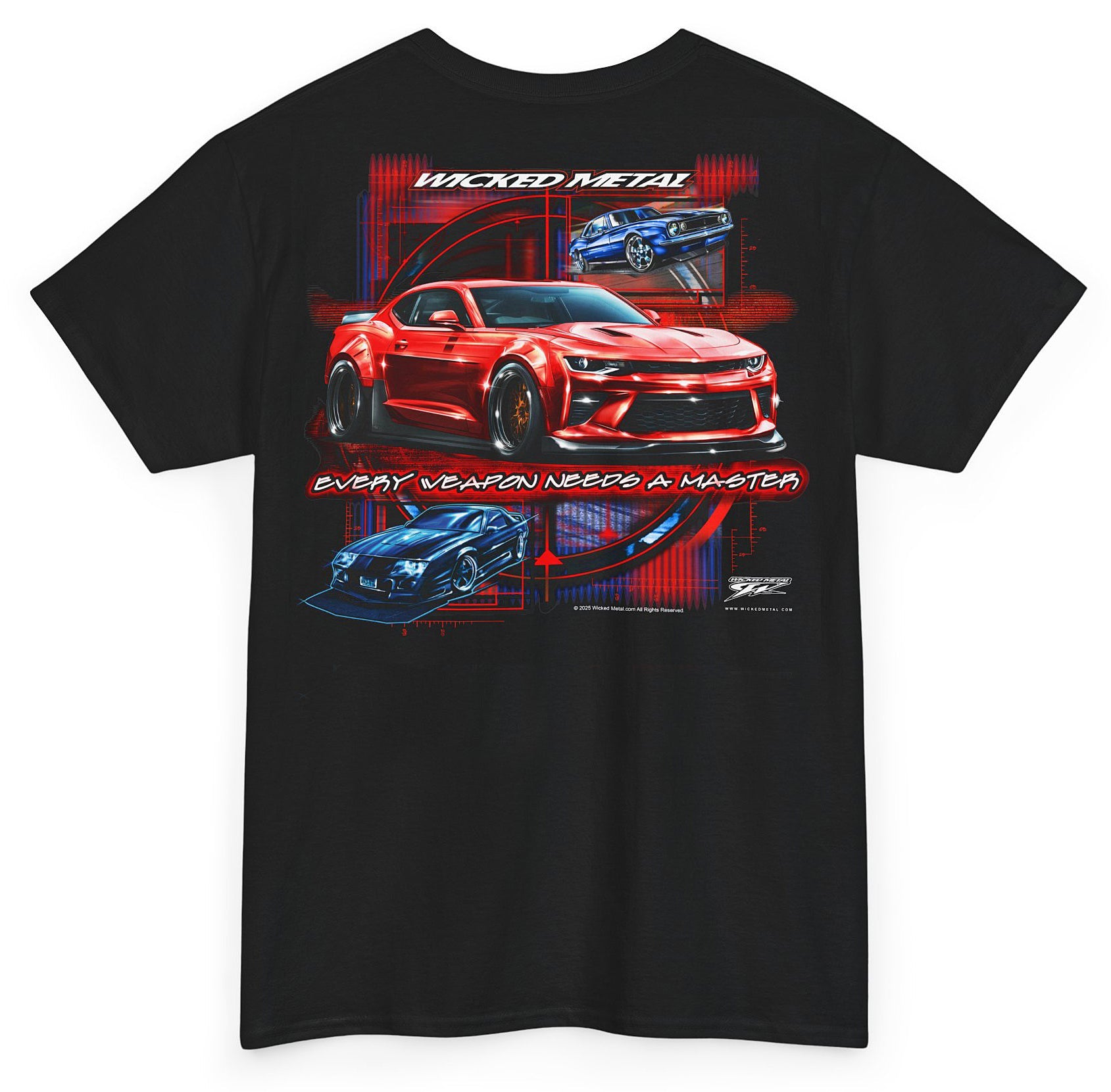 Camaro Every Weapon ZL1 6th Gen - 2016 - 2023 ZL1 Camaro Weapon - Chevy Camaro t shirt - Wicked Metal - Wicked Metal