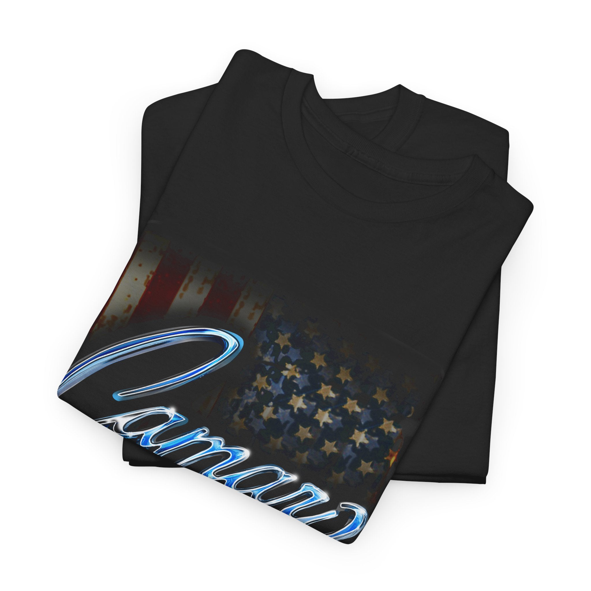 Camaro Flag logo - Camaro Flag t shirt - Wicked Metal
