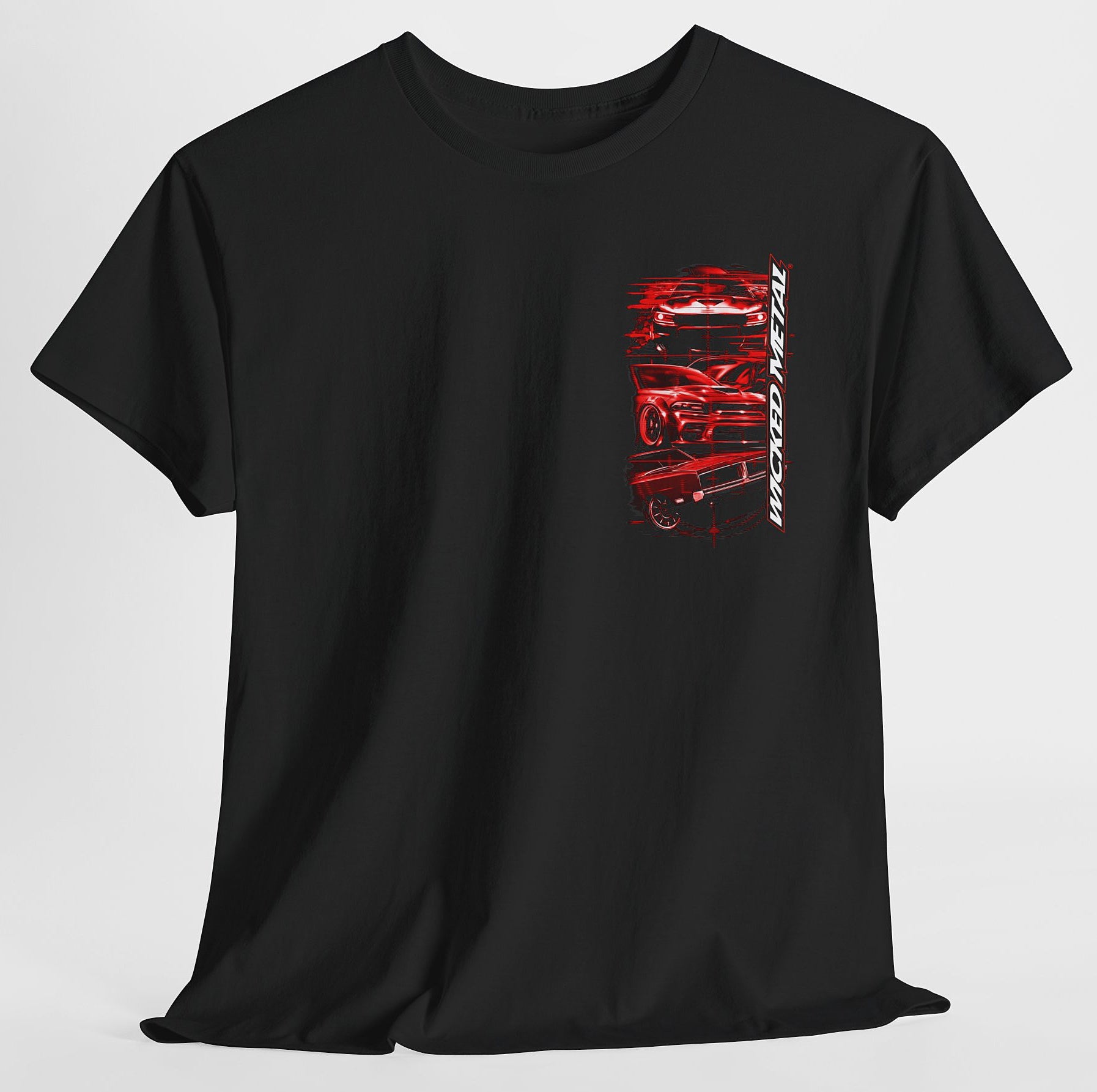 Charger Weapon 7th Gen Charger - Muscle Car T-Shirt - Charger t - Shirt - Wicked Metal