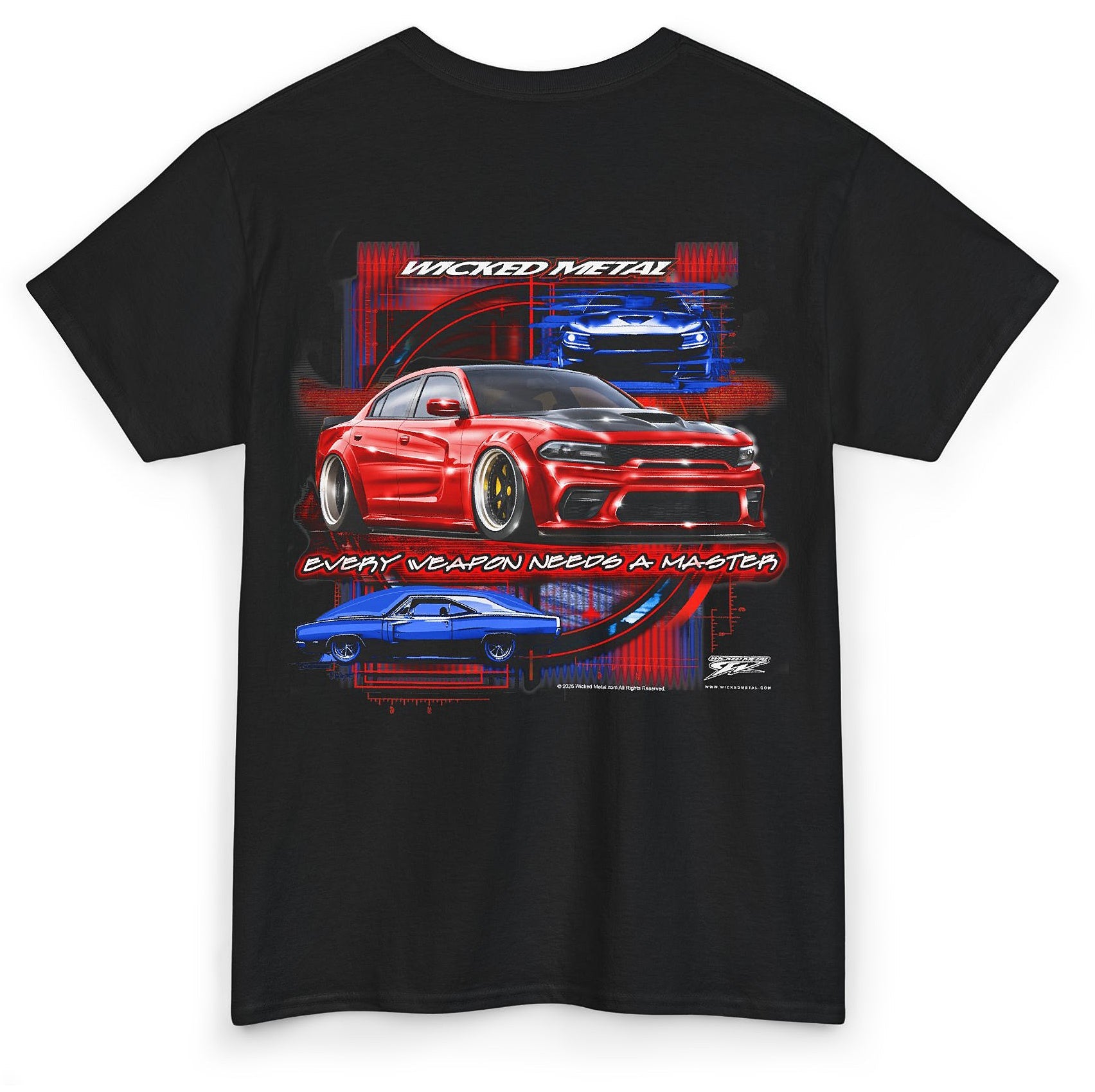 Charger Weapon 7th Gen Charger - Muscle Car T-Shirt - Charger t - Shirt - Wicked Metal