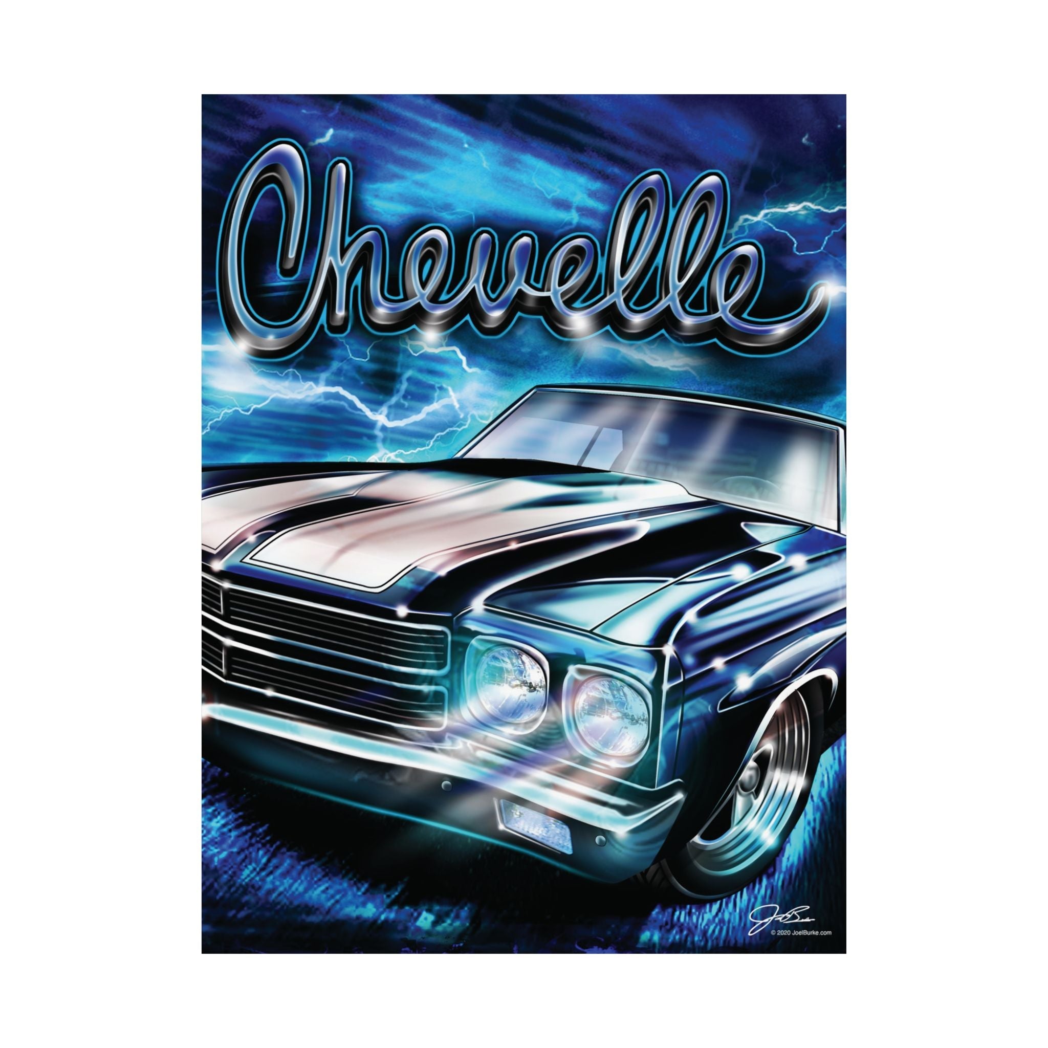 Chevelle Heavy Metal Print 12 x 16 - Wicked Metal