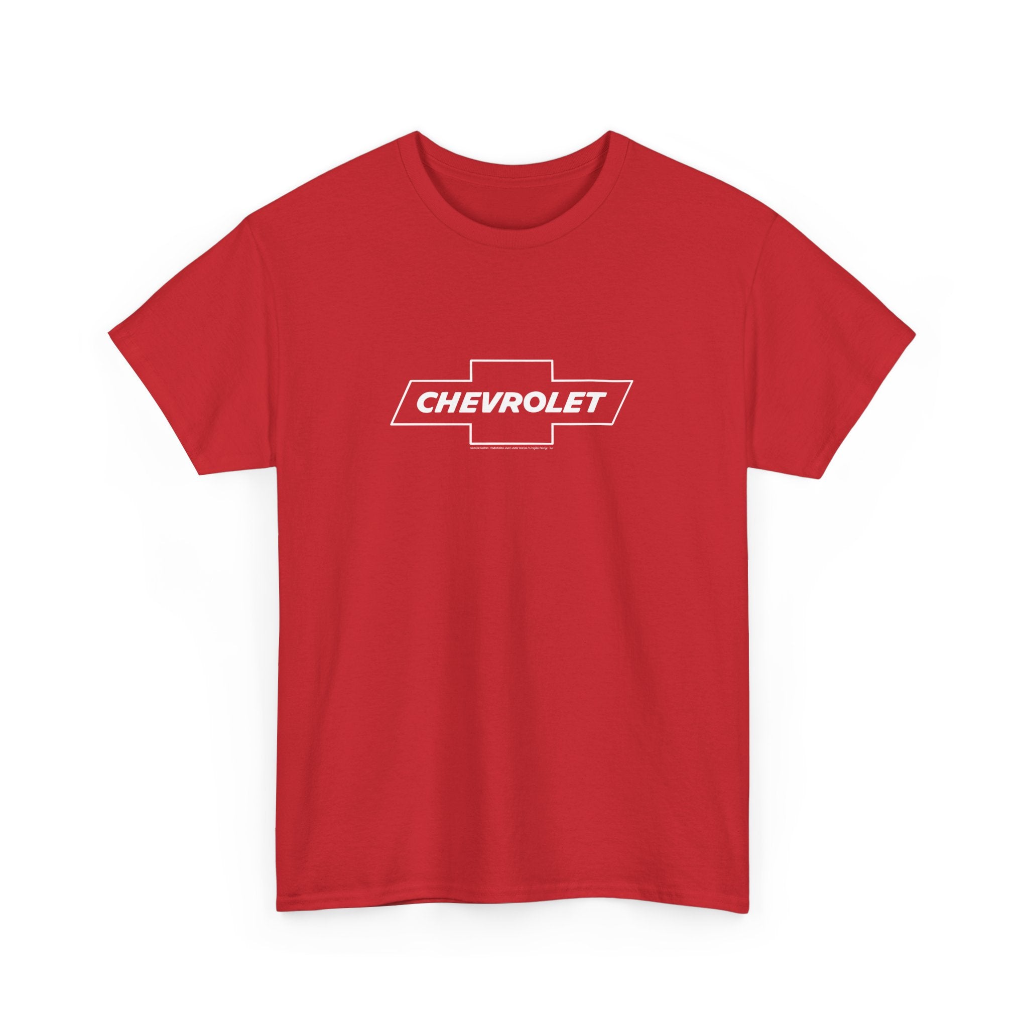 Chevy Bowtie SS t shirt logo - Red - Wicked Metal