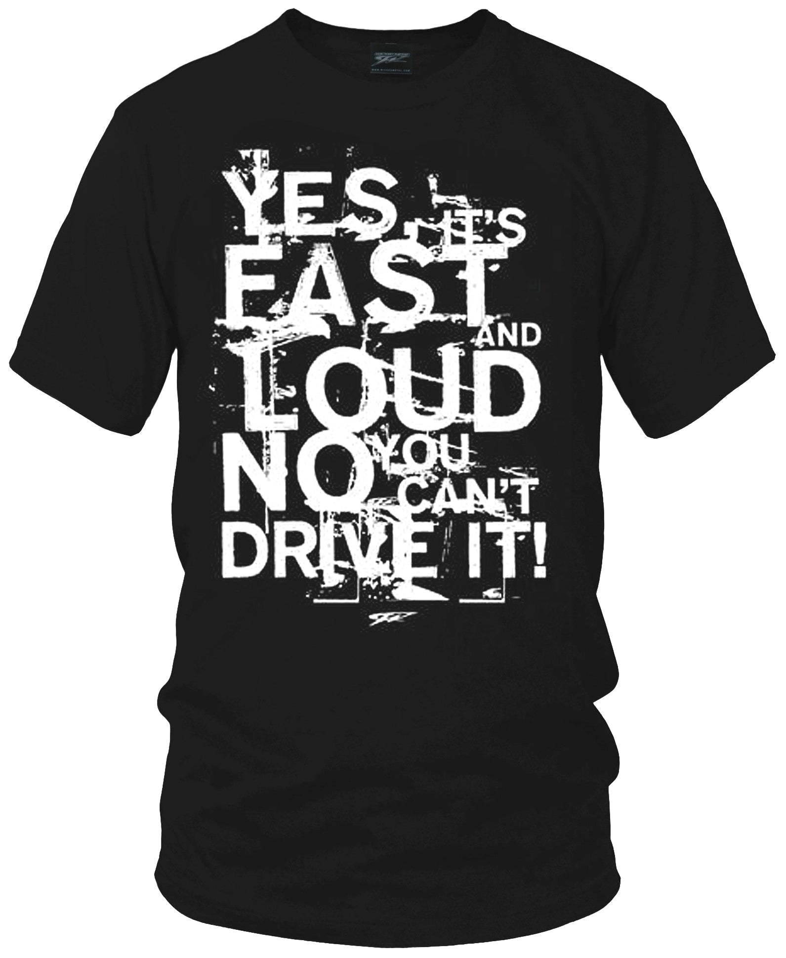 Fast Loud t-shirt - drag racing, tuner car shirts, Street racing - Wicked Metal