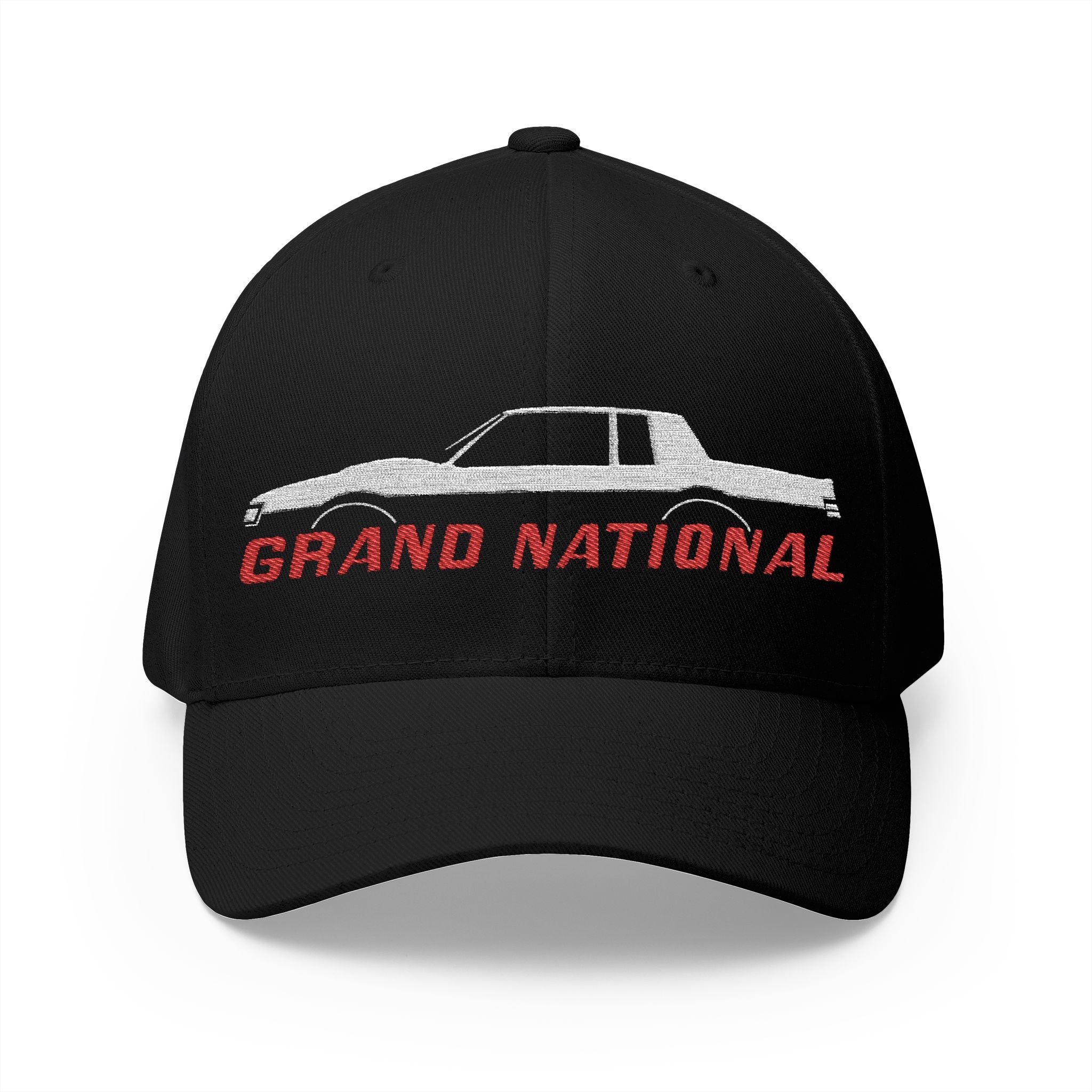 Grand National Silhouette Closed - Back Structured Cap (Embroidery) - Grand National hat (Copy) - Wicked Metal