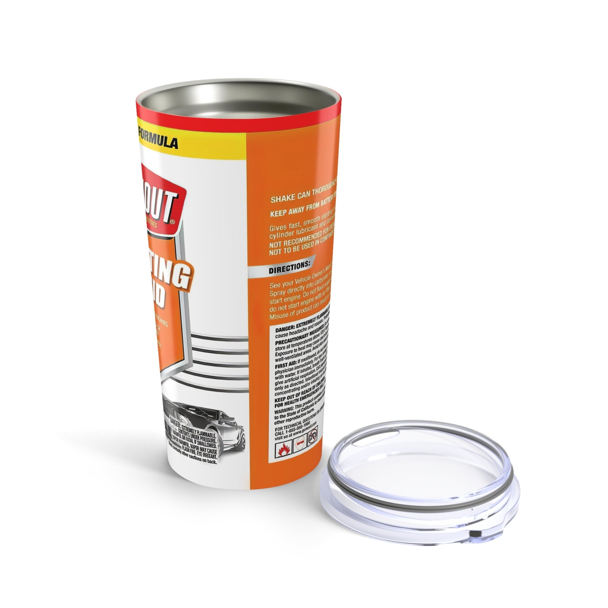 GumOut Starting Fluid Tumbler 20oz - Wicked Metal