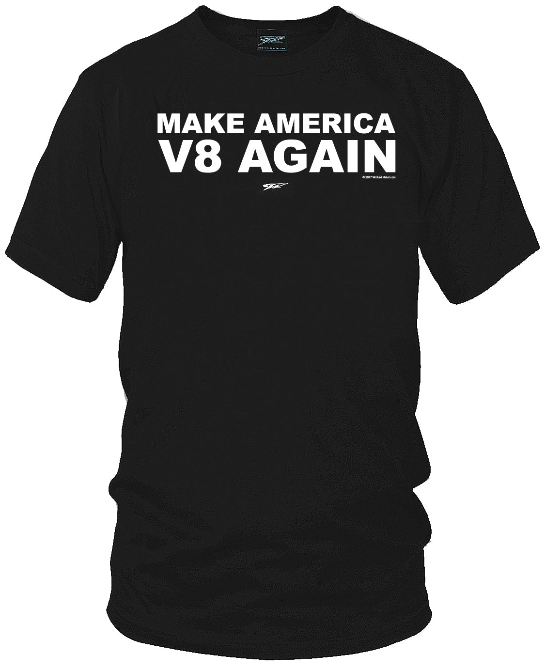 Make America V8 Again t-shirt, Street racing, drag racing, muscle car shirt - Wicked Metal