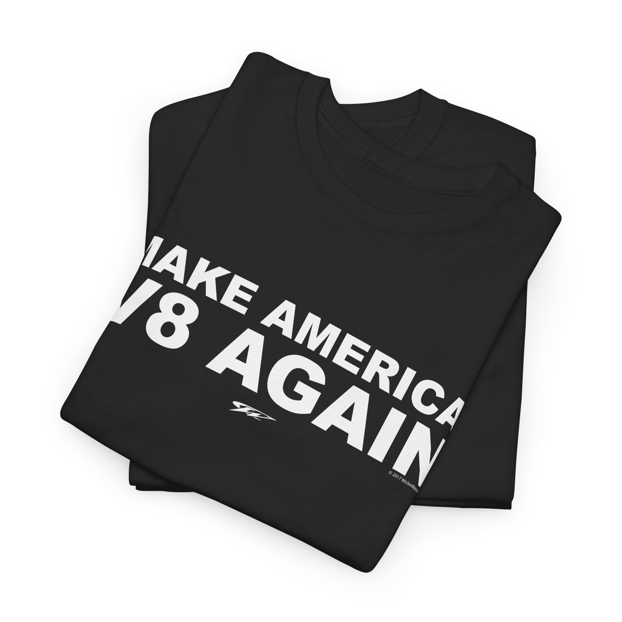 Make America V8 Again t-shirt, Street racing, drag racing, muscle car shirt - Wicked Metal - Wicked Metal