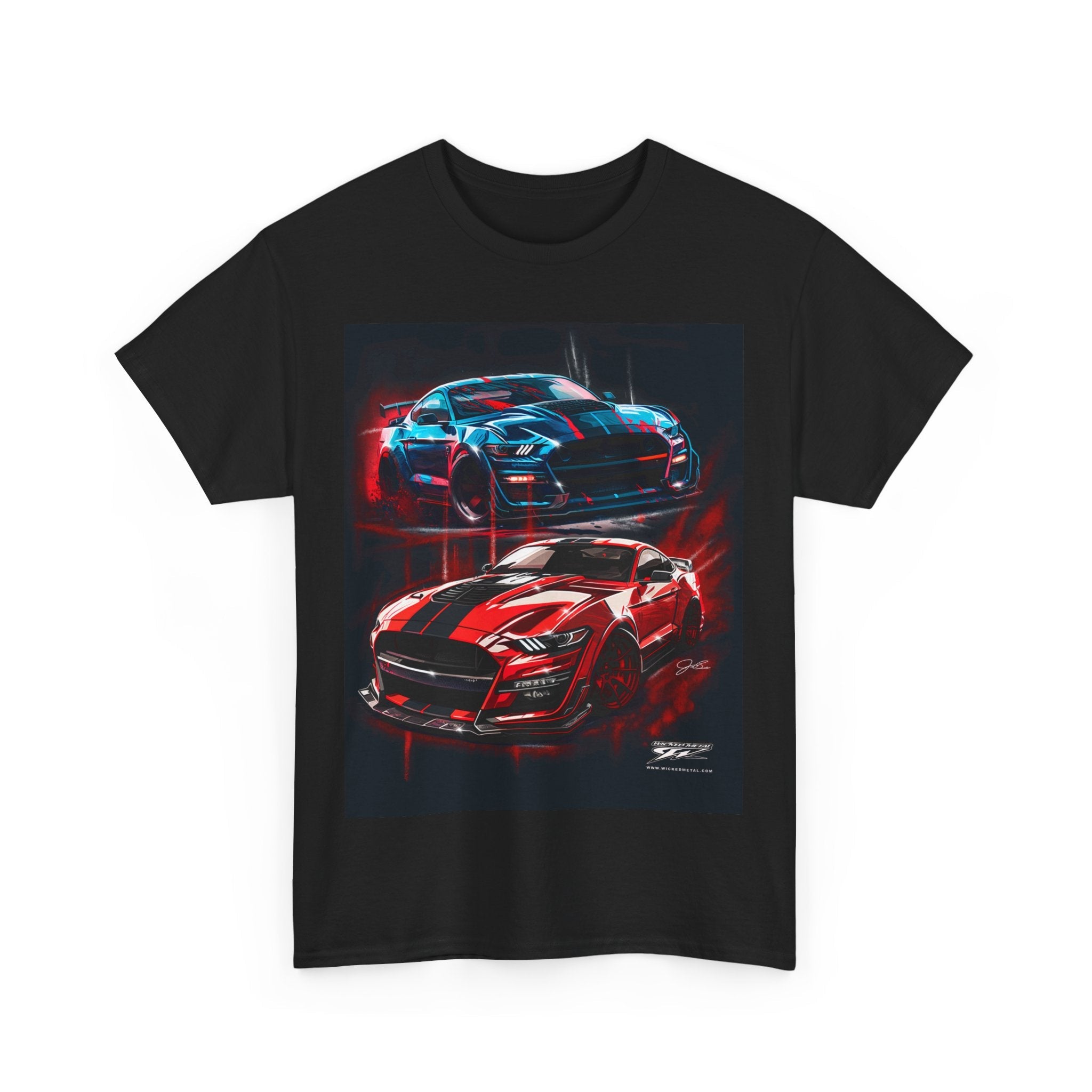 Mustang 6th Gen Shirt - 2016 - 2020 Mustang GT350 T-Shirts - Wicked Metal