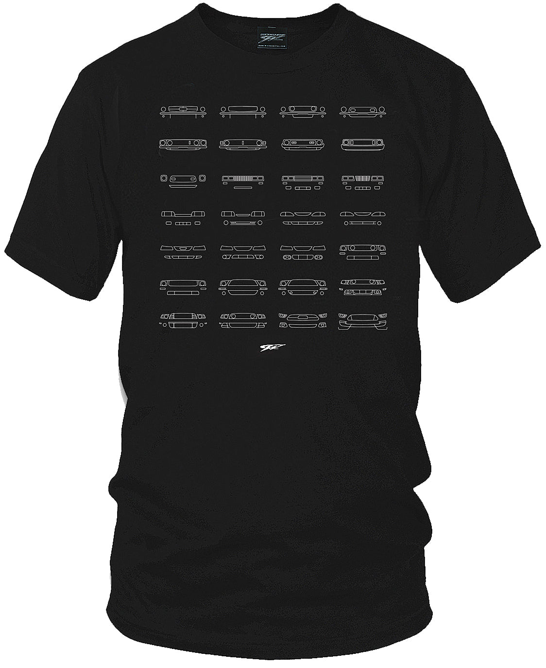 Mustang All Years Shirt - Mustang fronts - Mustang tee shirts