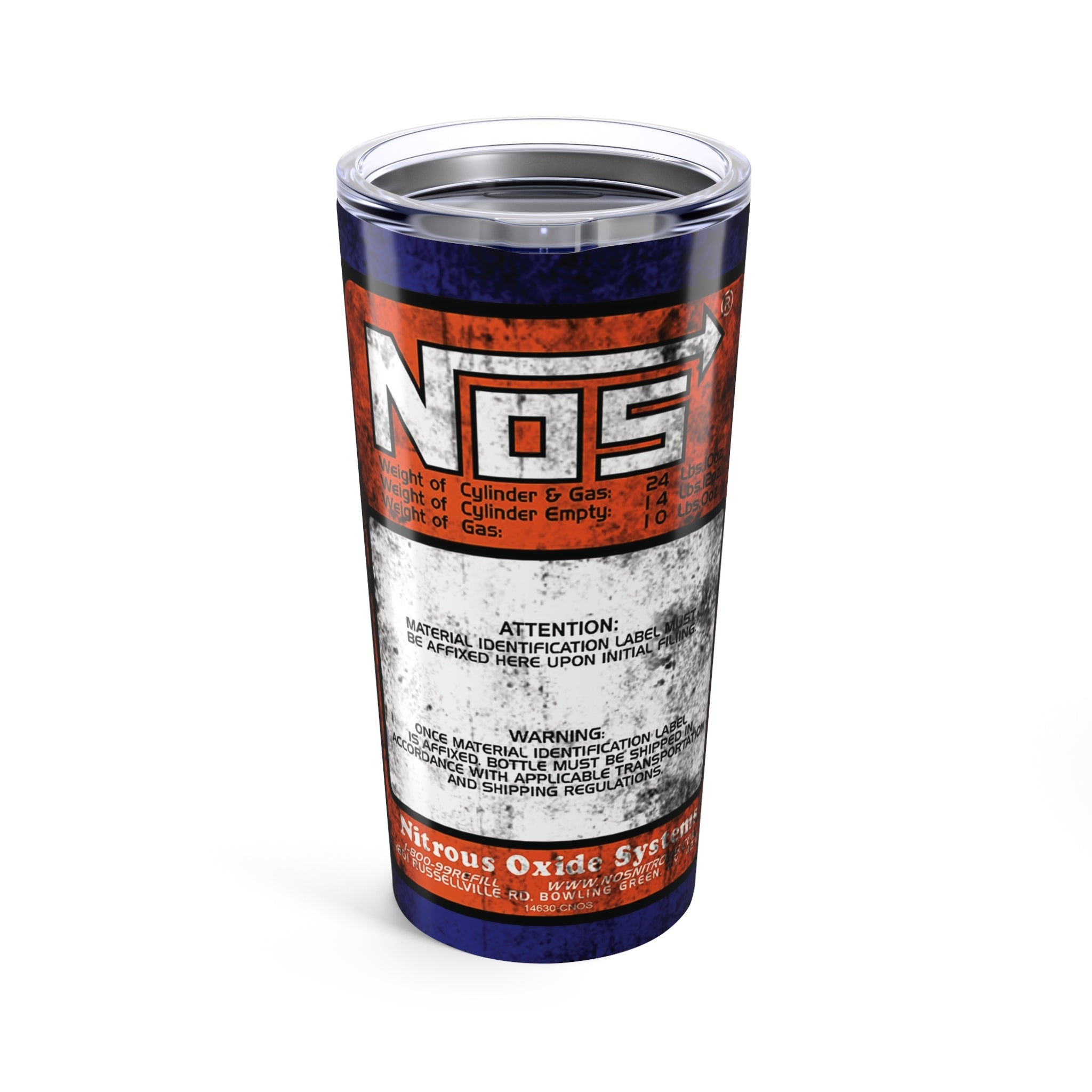 NOS Tumbler 20oz - Wicked Metal