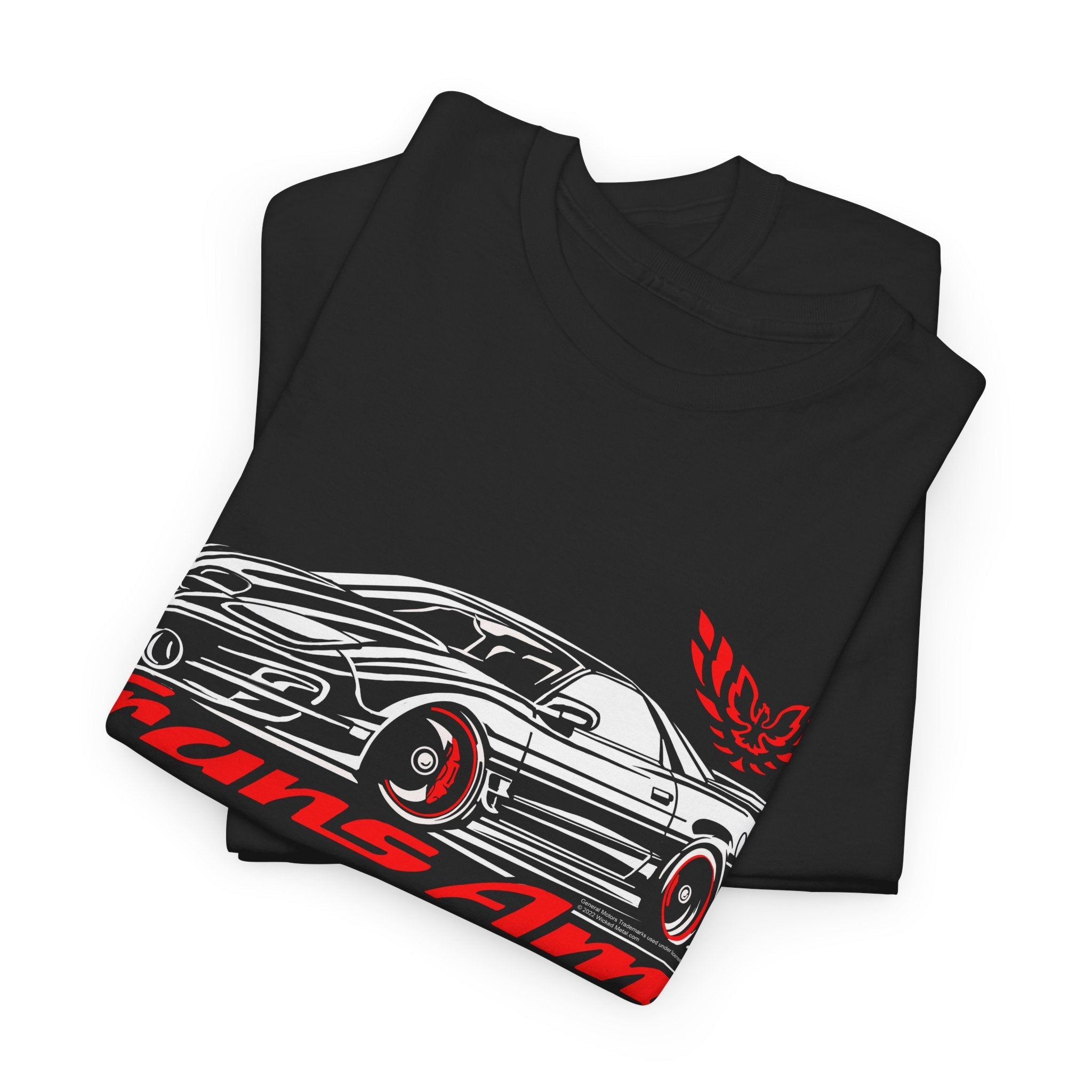 Trans Am Stylized, 1998 - 2002 - 4th Gen Trans Am Muscle Car Shirt - Wicked Metal