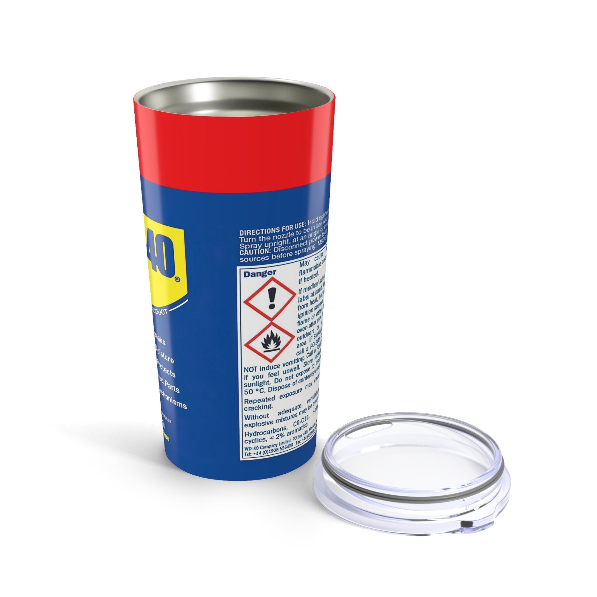 WD - 40 Tumbler 20oz - Wicked Metal