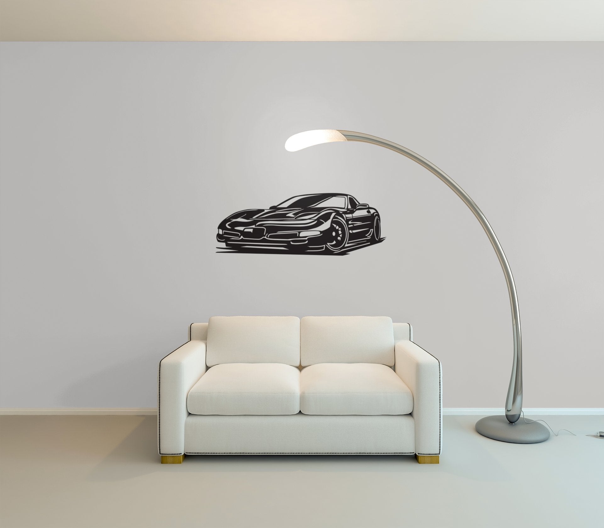 C5 Corvette Automotive Metal Wall art - Wicked Metal