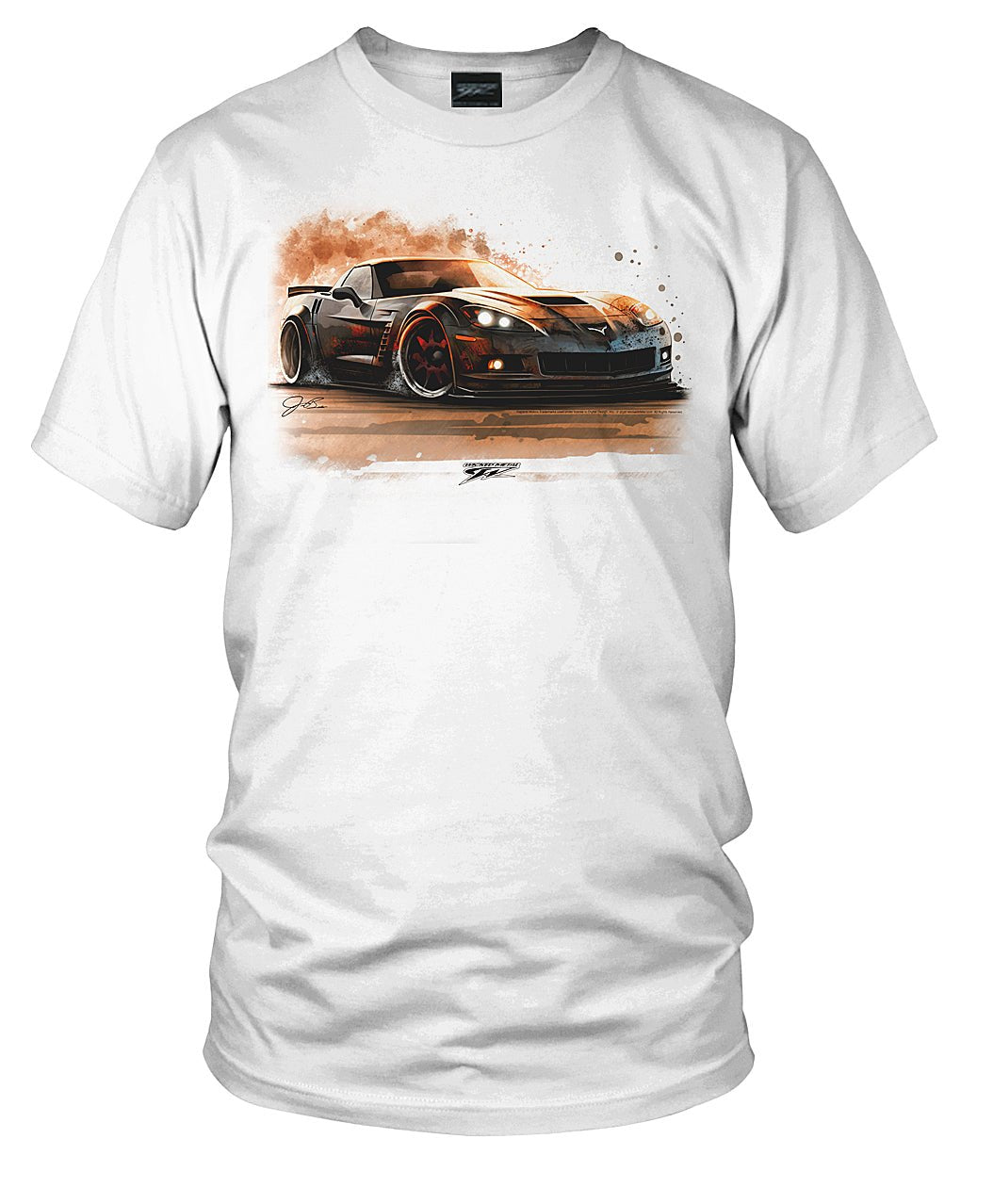 Corvette c6 Drifting - Corvette C6 Drifting shirt - Wicked Metal