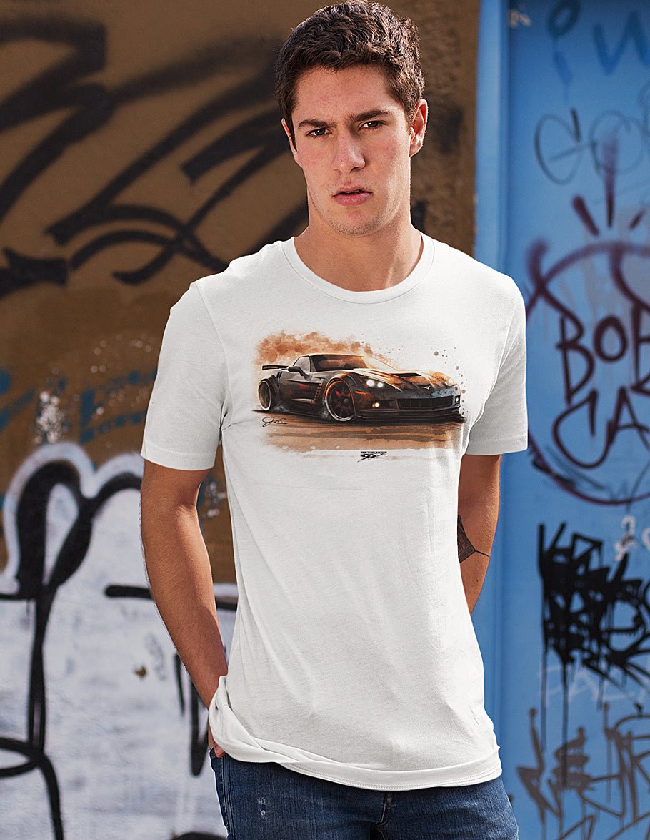 Corvette c6 Drifting - Corvette C6 Drifting shirt - Wicked Metal