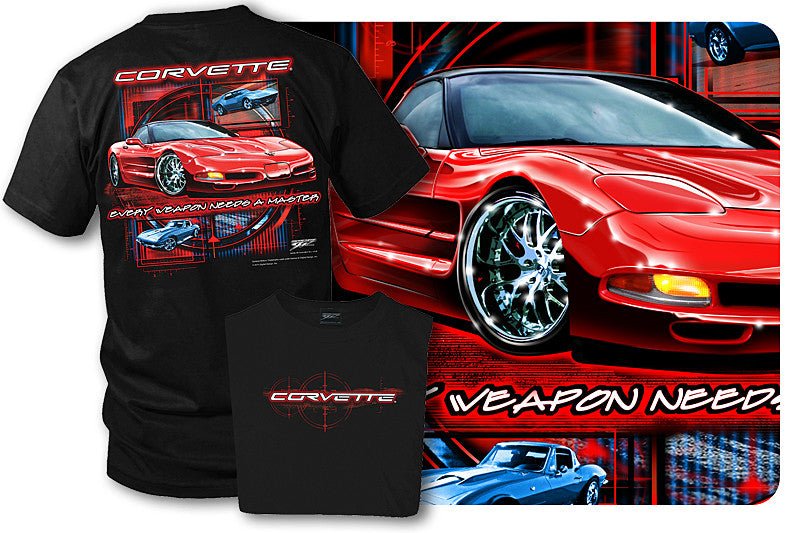 Corvette shirt - Every Weapon - Corvette C5 shirt - Wicked Metal