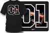 Dukes 01 Black t-shirt, Dukes of Hazzard Style t-shirt Black- Wicked Metal - Wicked Metal