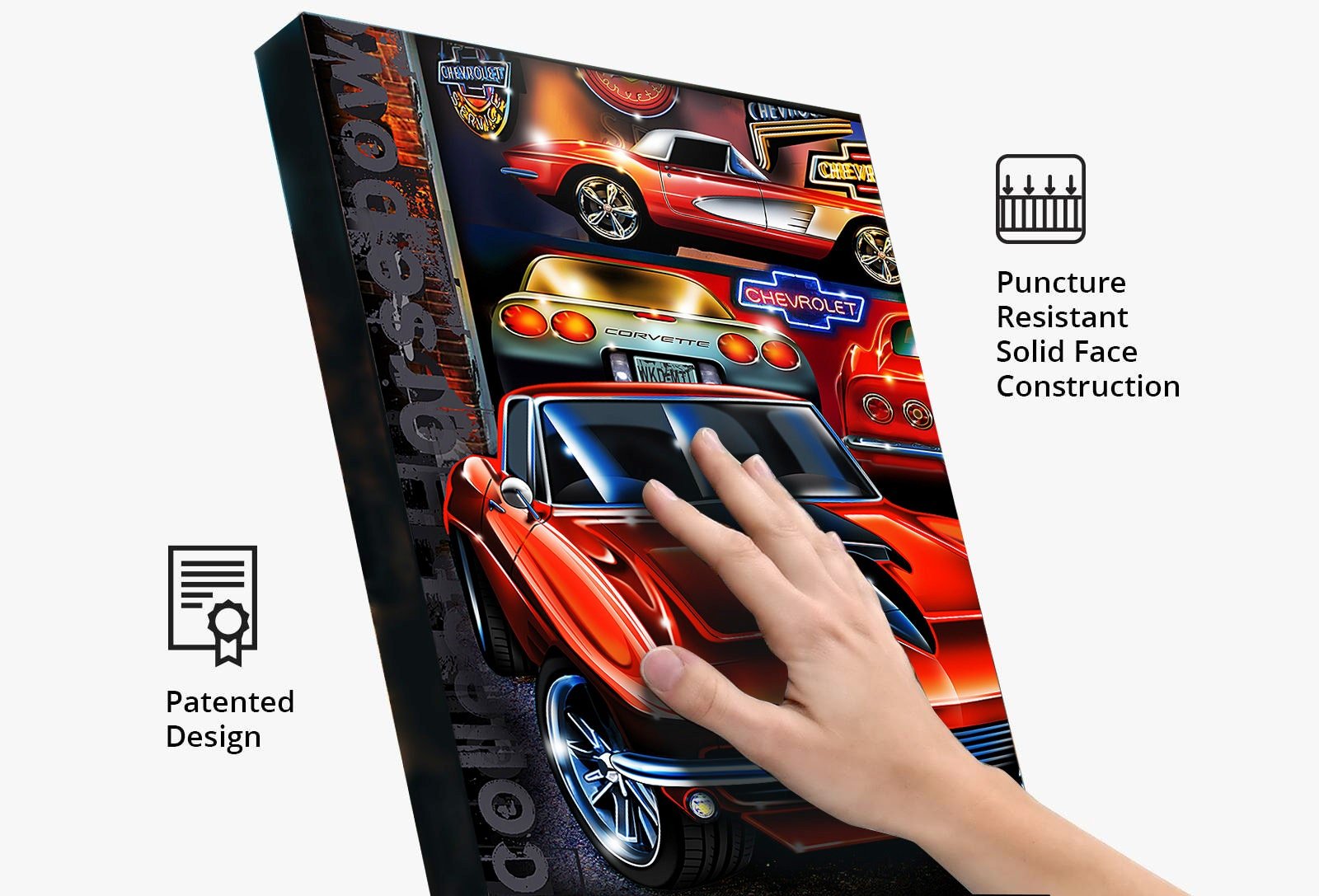 GTO 1966, Muscle Car wall art - garage art - Wicked Metal