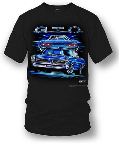 Image of Pontiac GTO Shirt - Muscle Car T-Shirt - 1966 GTO - Wicked Metal