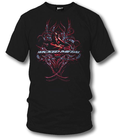 Sport bike shirts - Girls Envy Lust - Wicked Metal