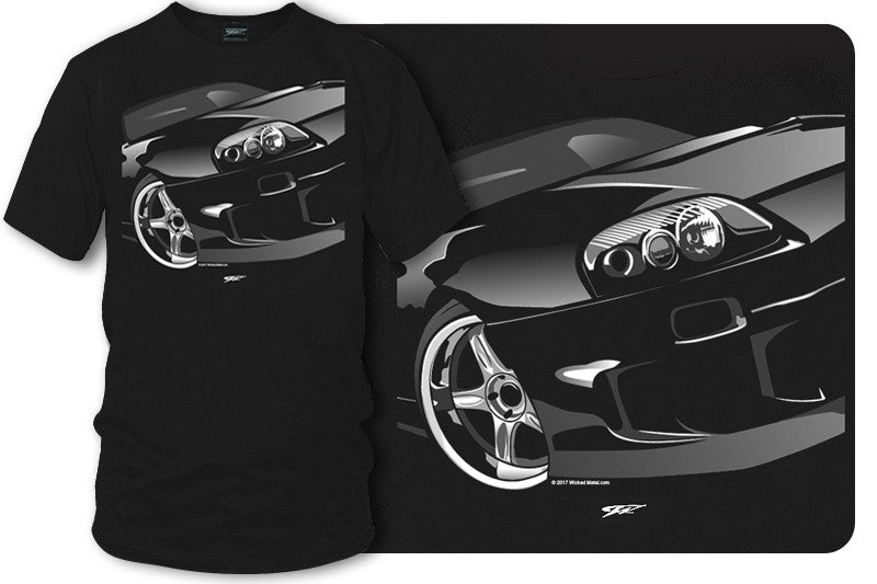 Toyota Supra t shirt - Wicked Metal - Wicked Metal
