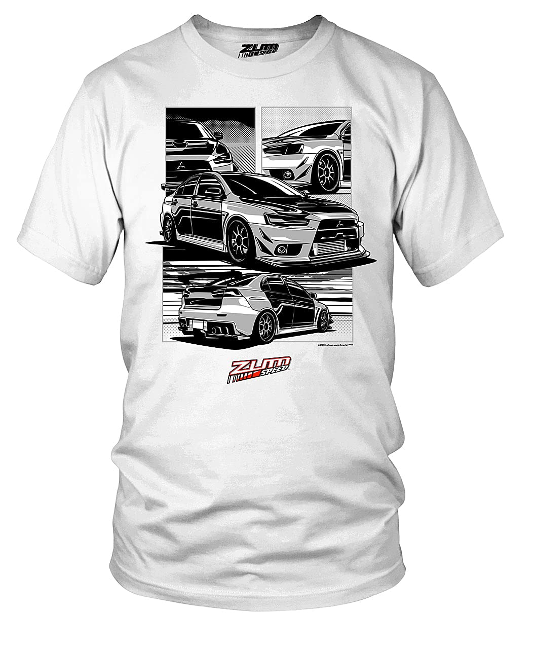 Zum Speed EVO X Drawn Shirt, Lancer EVO, 10th Gen Lancer Shirt, Fast Furious EVO, JDM Shirt, Tuner car Shirt