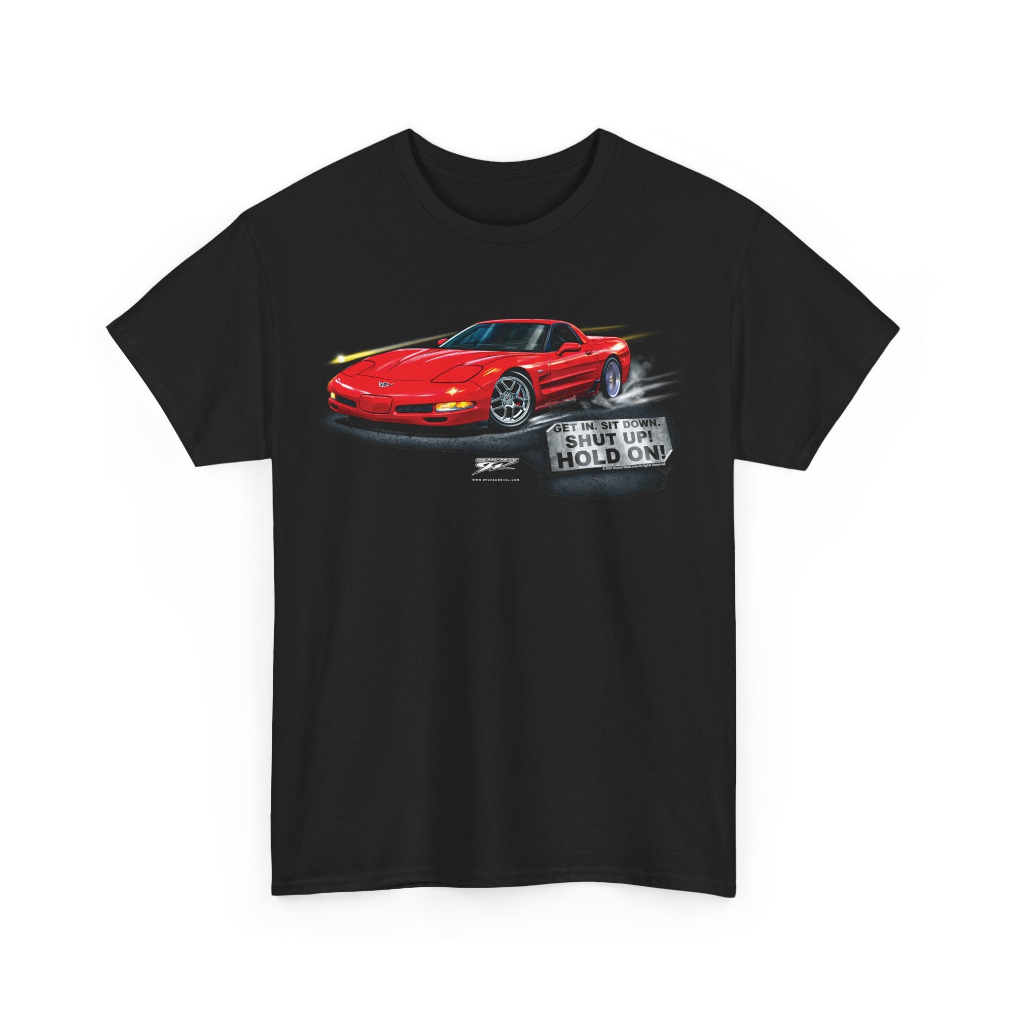 Corvette c5 Get In, Hold On - C5 Corvette t-shirt