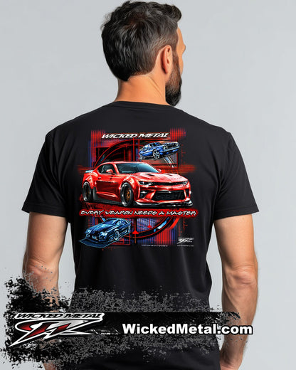 Camaro Every Weapon ZL1 6th Gen - 2016 - 2023 ZL1 Camaro Weapon - Chevy Camaro t shirt - Wicked Metal - Wicked Metal