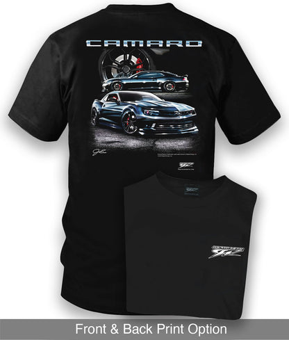 Camaro ZL1 5th Gen - 2010s ZL1 Camaro Custom - Chevy Camaro t shirt - Wicked Metal - Wicked Metal