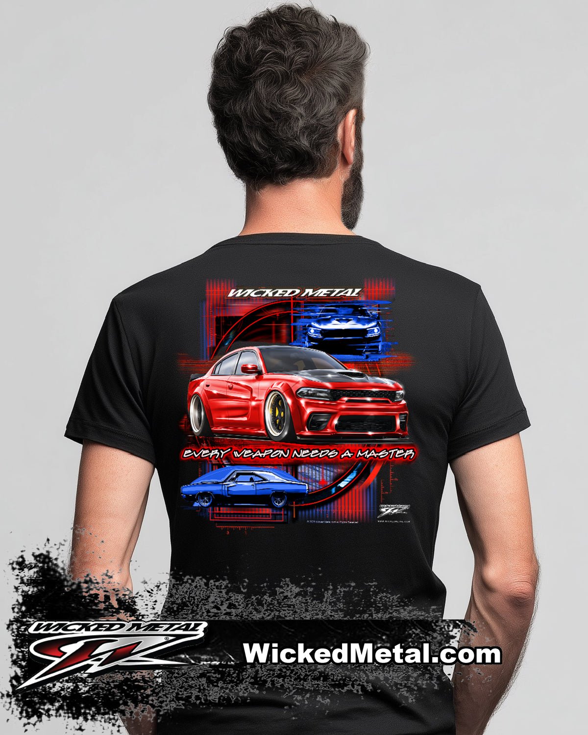 Charger Weapon 7th Gen Charger - Muscle Car T-Shirt - Charger t - Shirt - Wicked Metal
