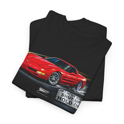 Corvette c5 Get In, Hold On - C5 Corvette t-shirt - Wicked Metal
