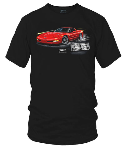 Corvette c5 Get In, Hold On - C5 Corvette t-shirt - Wicked Metal