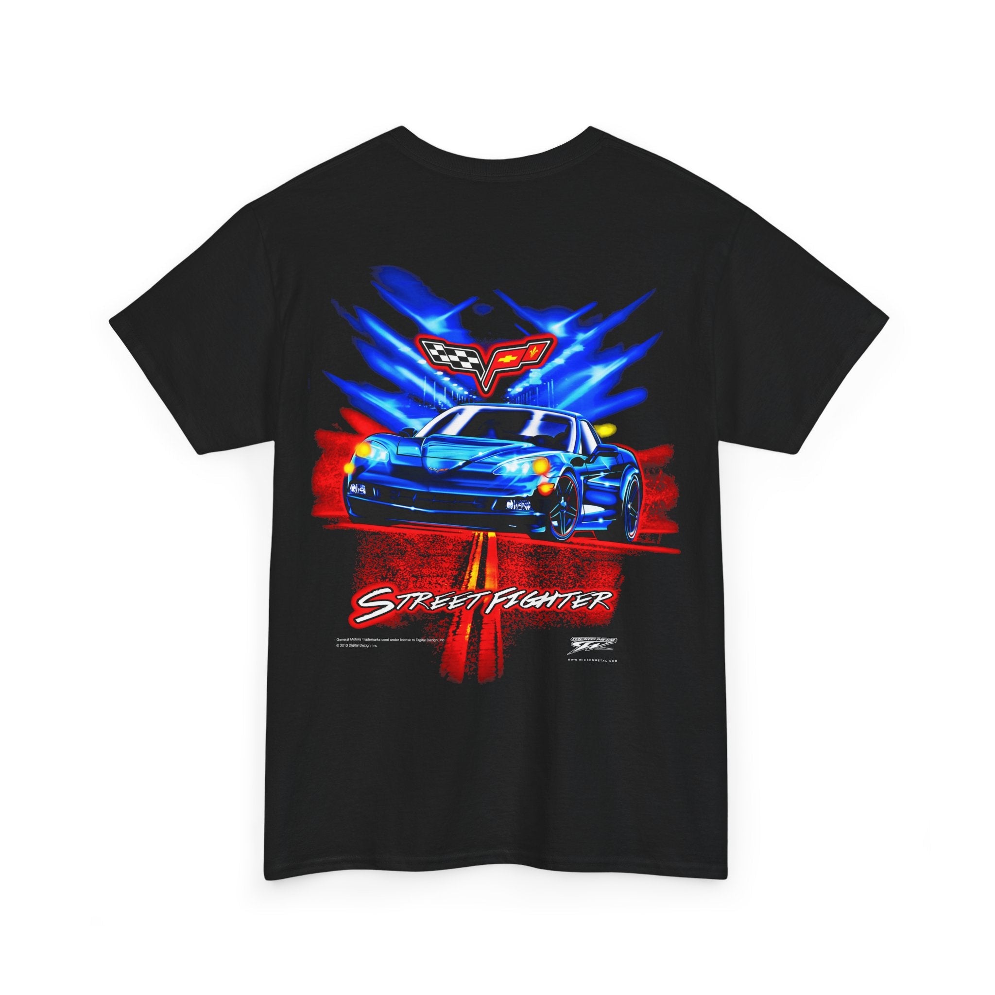 Corvette Shirt - Corvette C6 - Street Fighter - Wicked Metal