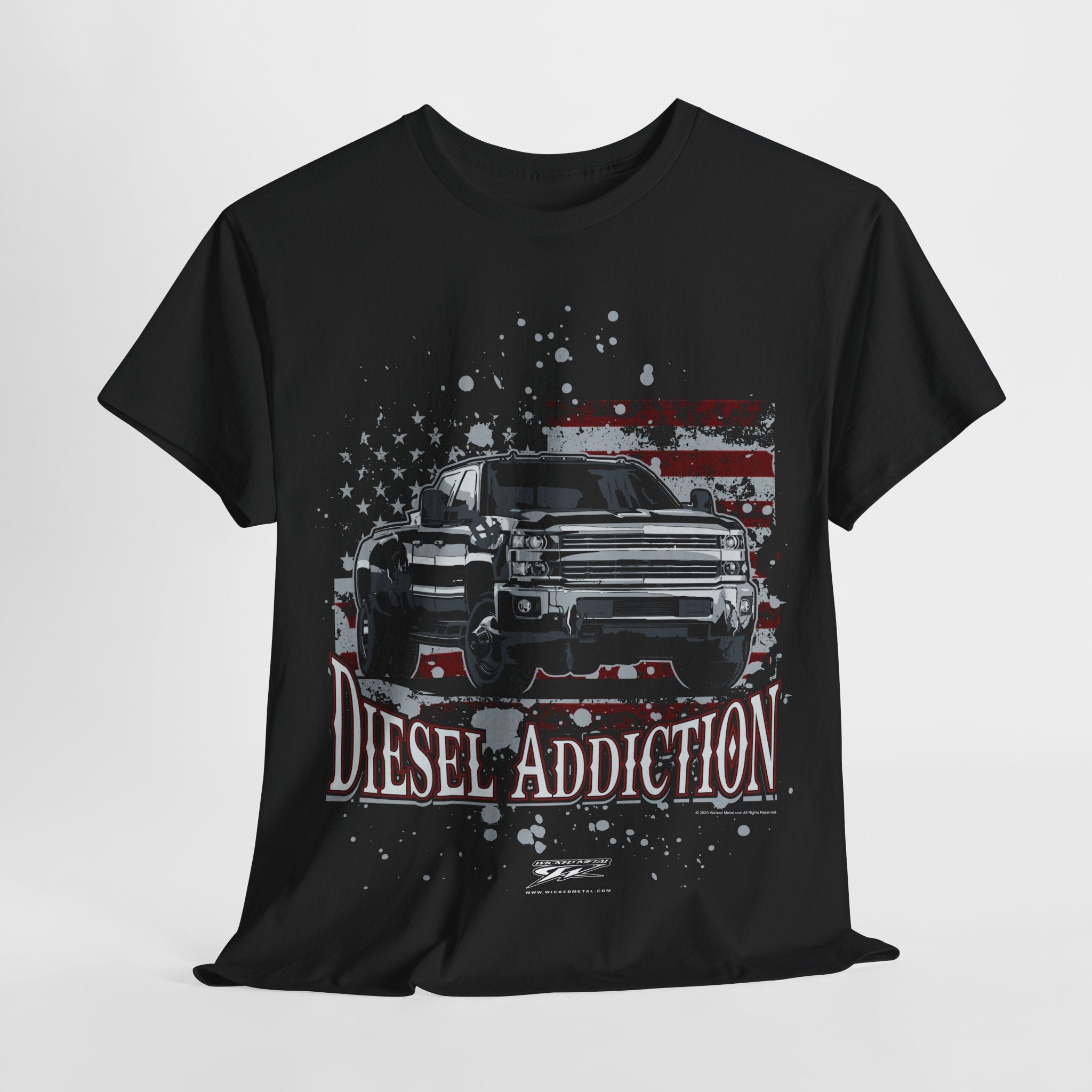 Diesel Addiction - Diesel Truck T-Shirt - Diesel addict t - Shirt - Wicked Metal