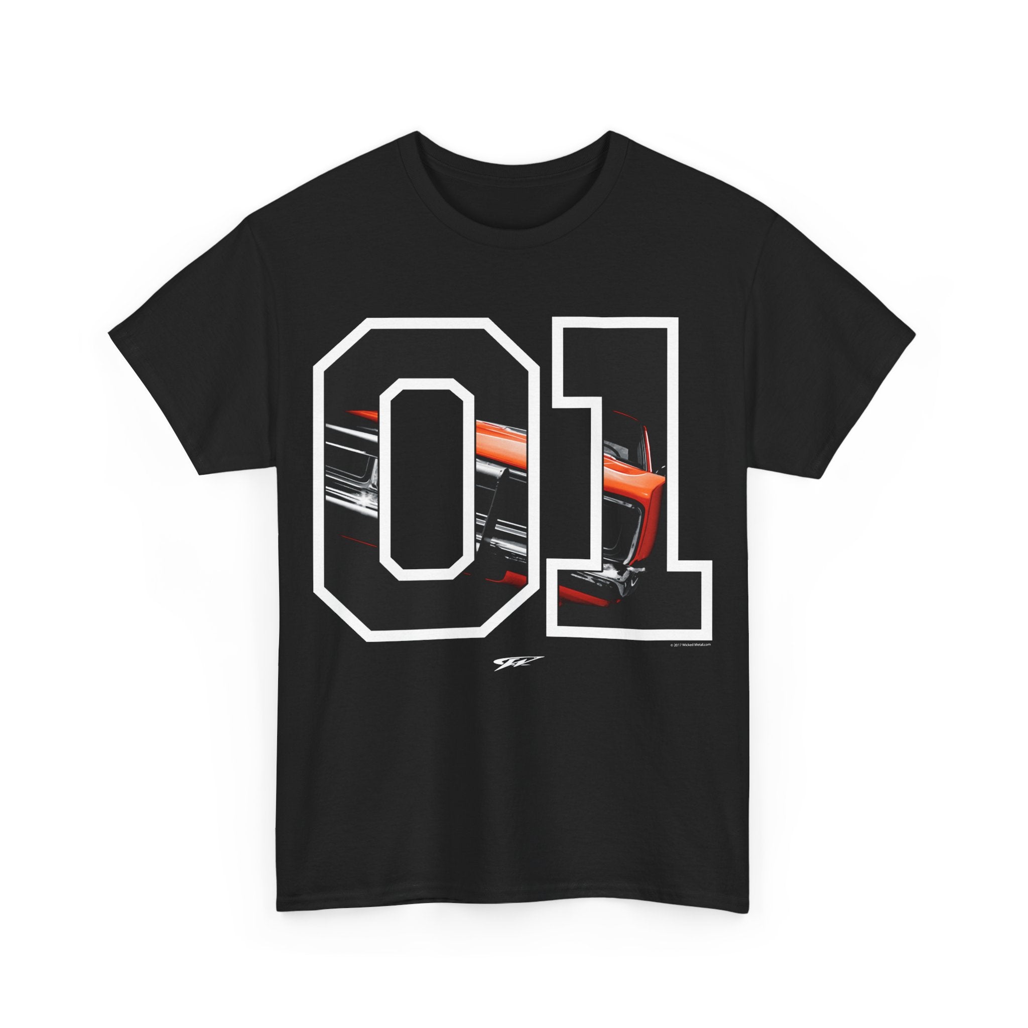 Dukes 01 Black t-shirt, Team Dukes, Dukes of Hazzard Style t-shirt Black - Wicked Metal - Wicked Metal