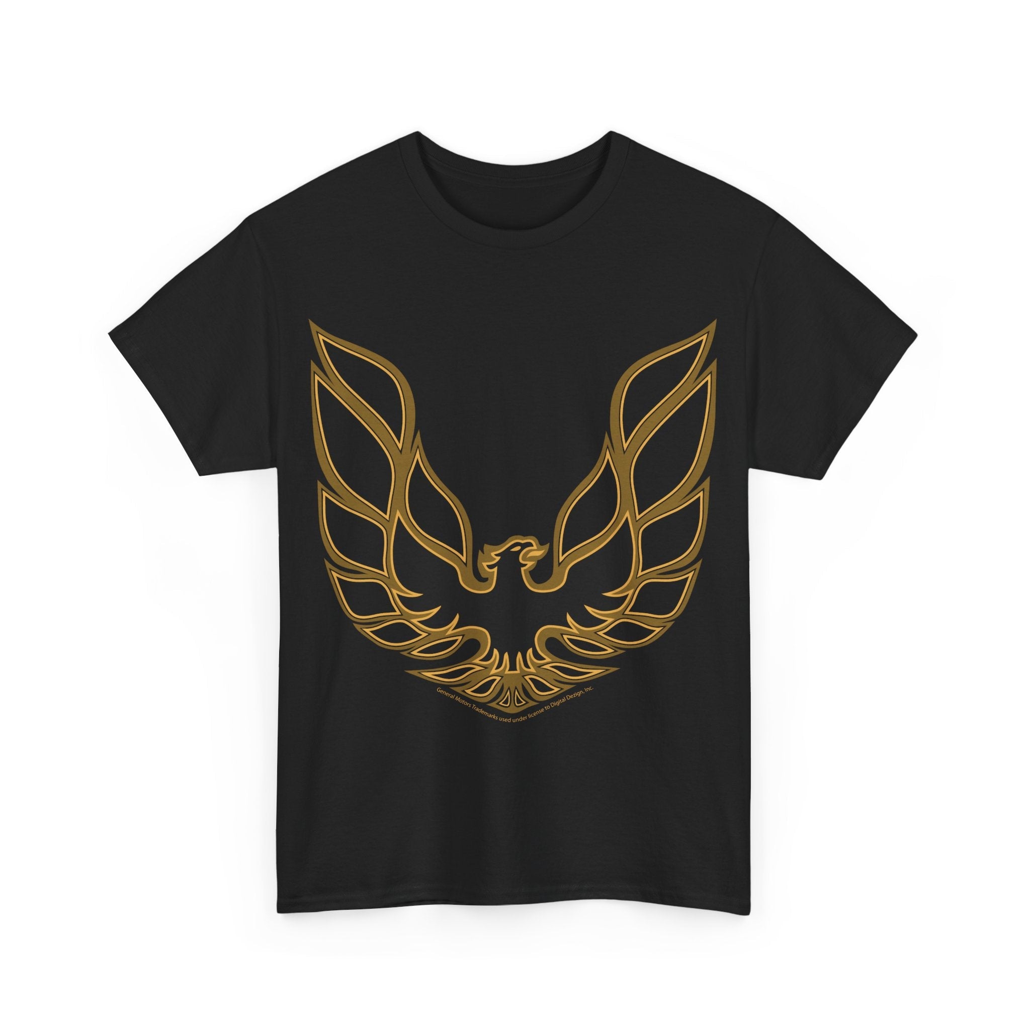 Firebird Trans Am hood emblem t shirt Black - Muscle Car Shirt - Wicked Metal