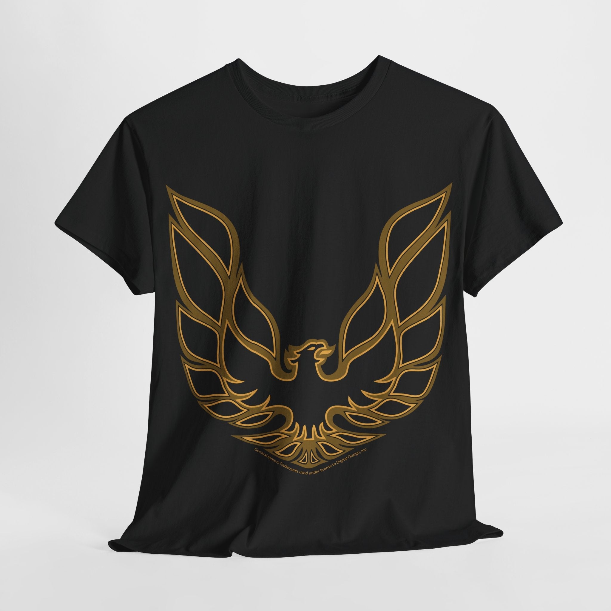 Firebird Trans Am hood emblem t shirt Black - Muscle Car Shirt - Wicked Metal