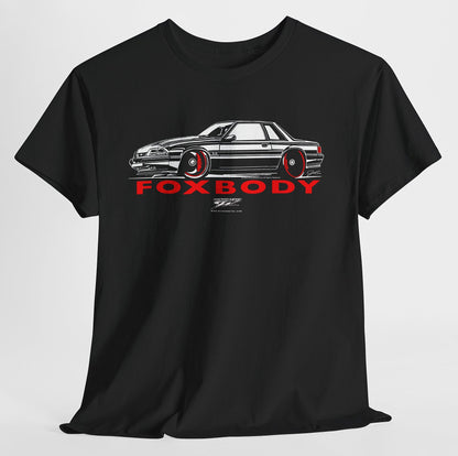 Mustang Foxbody Stylized t shirt - Wicked Metal - Wicked Metal