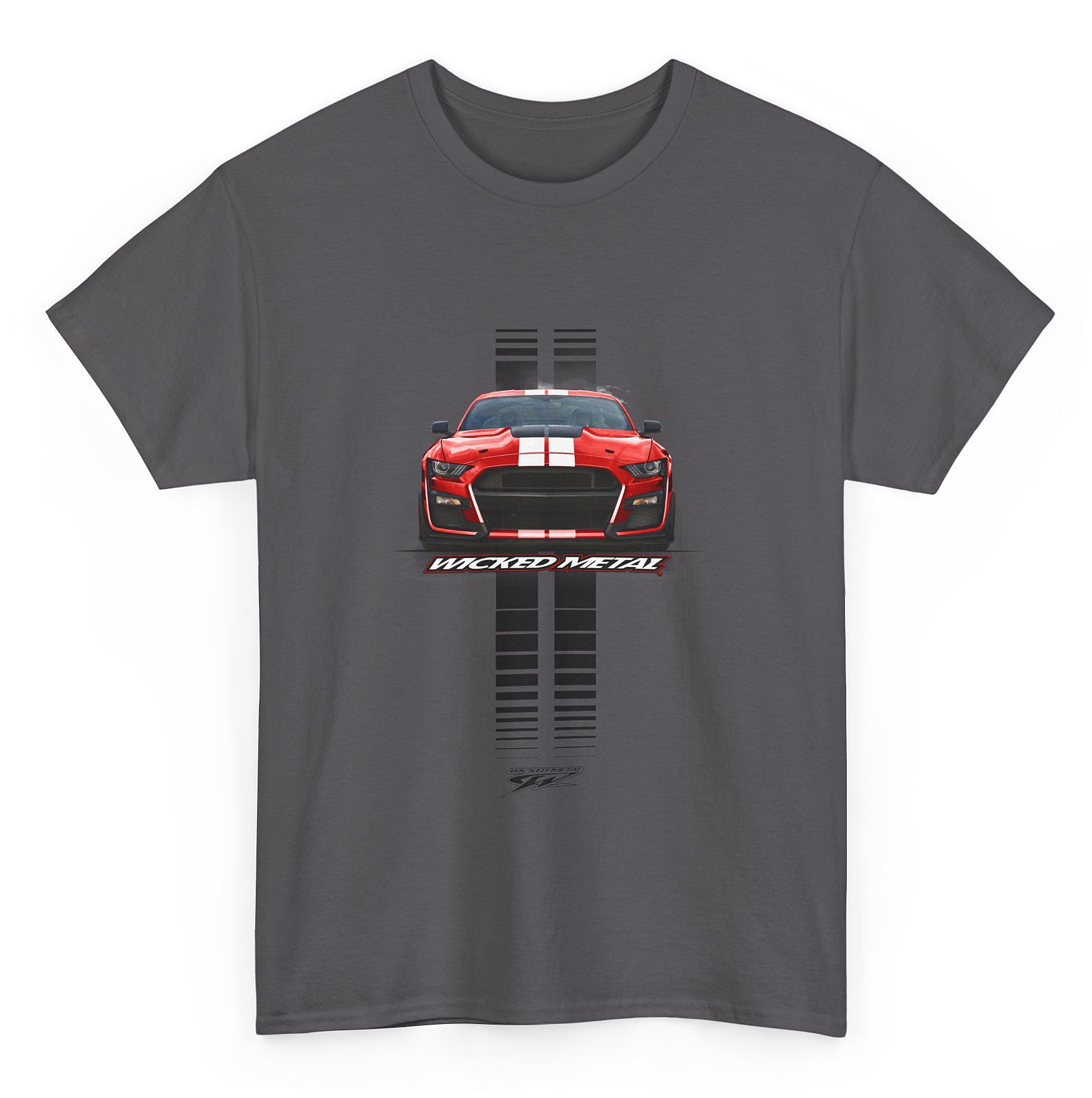 Mustang GT500 Stripes Shirt - 2020–2022 Mustang GT500 T-Shirts - Wicked Metal