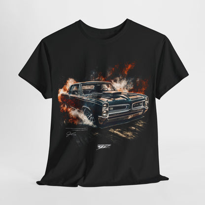 Pontiac 1966 GTO Distressed Shirt - Muscle Car T-Shirt - 1966 GTO - Wicked Metal