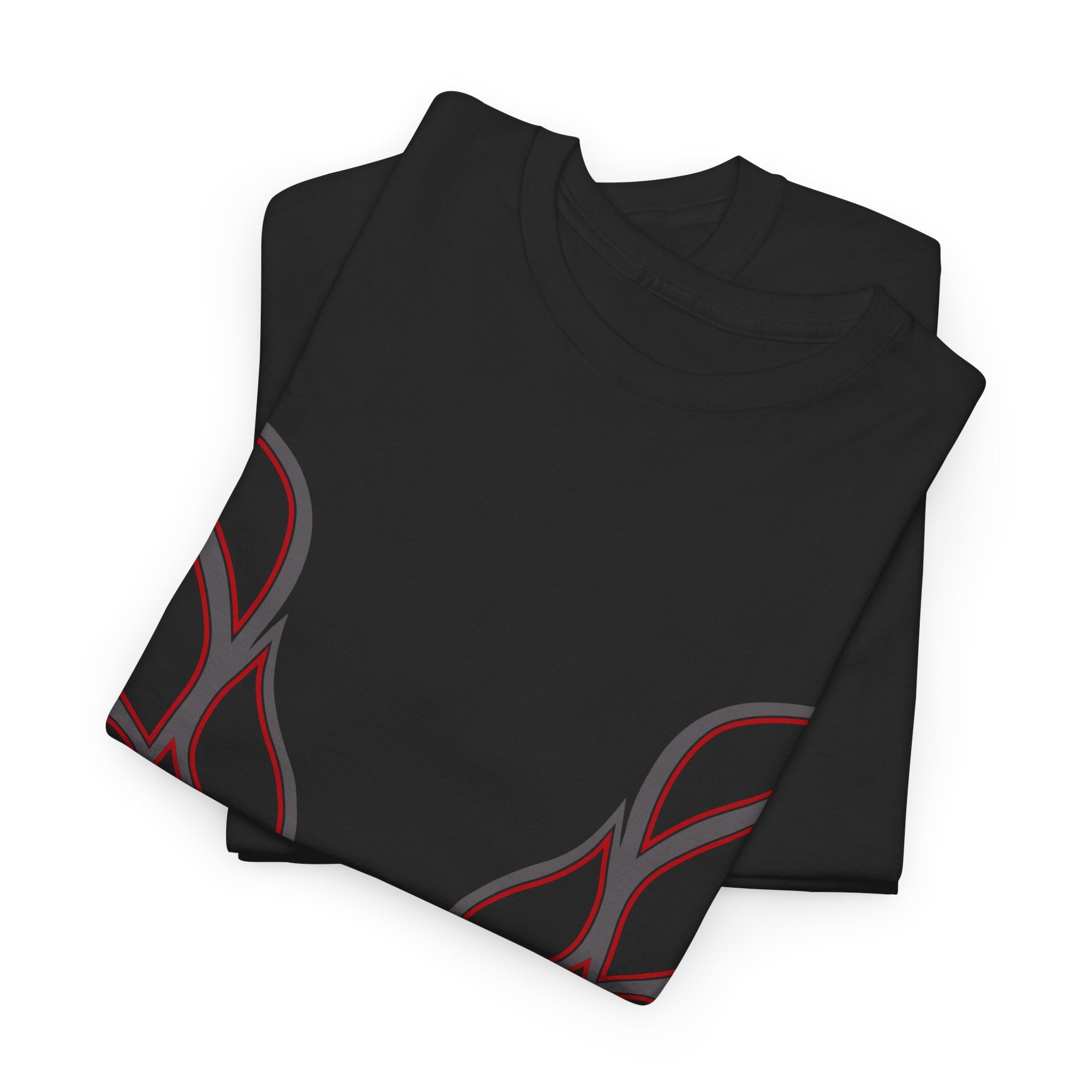 TA logo Grey & Red t shirt - Trans Am emblem - Muscle Car Shirt - Wicked Metal