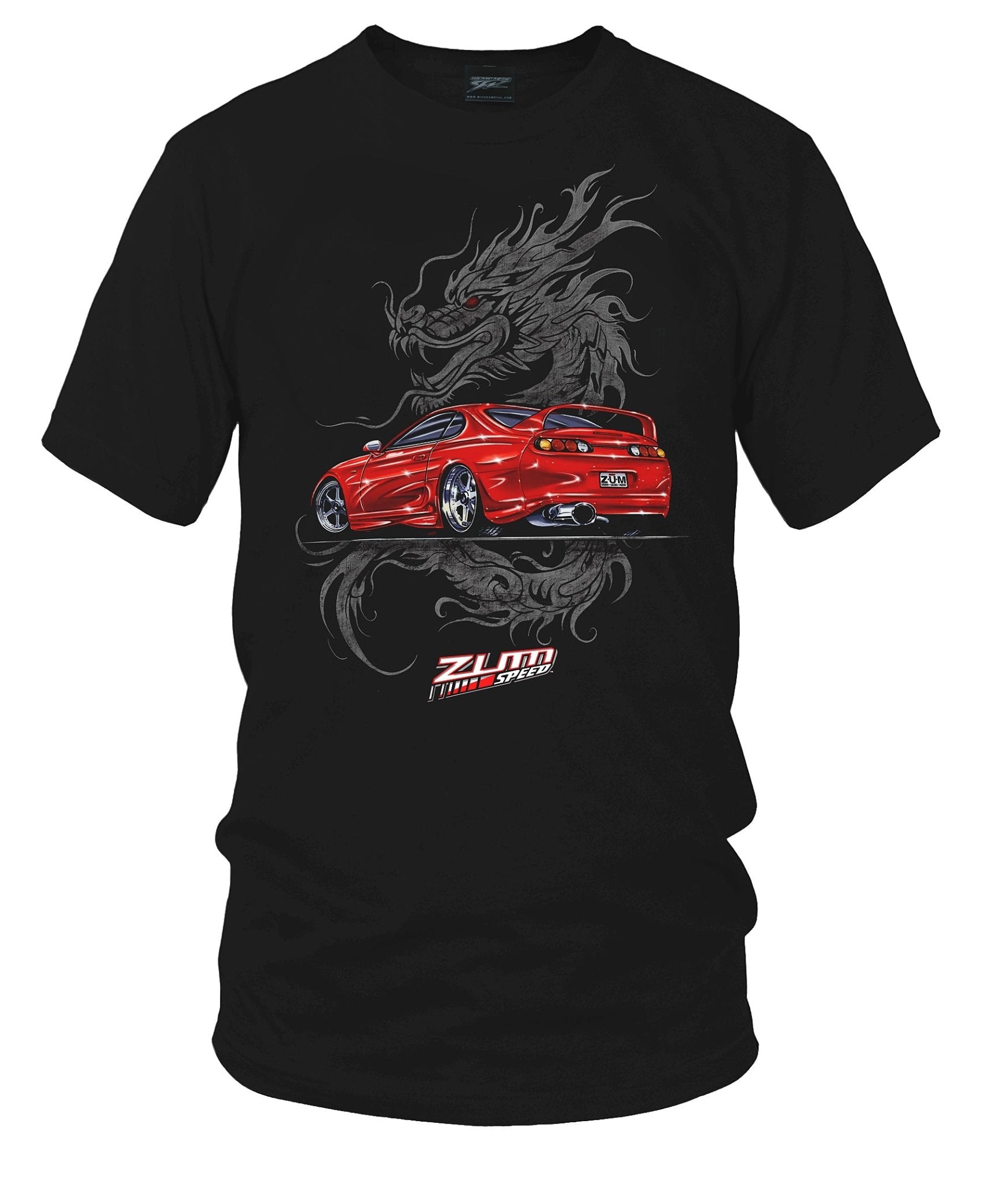 Zum Speed Supra Shirt, Supra Dragon t - Shirt, Supra 4th gen Shirt, Supra Tshirt, Tuner car Shirt, JDM Shirt - Wicked Metal