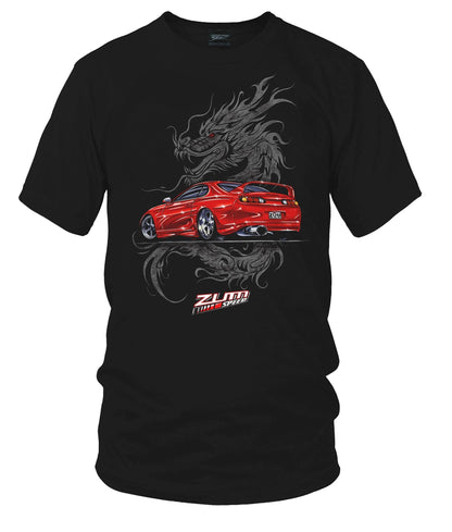 Zum Speed Supra Shirt, Supra Dragon t - Shirt, Supra 4th gen Shirt, Supra Tshirt, Tuner car Shirt, JDM Shirt - Wicked Metal